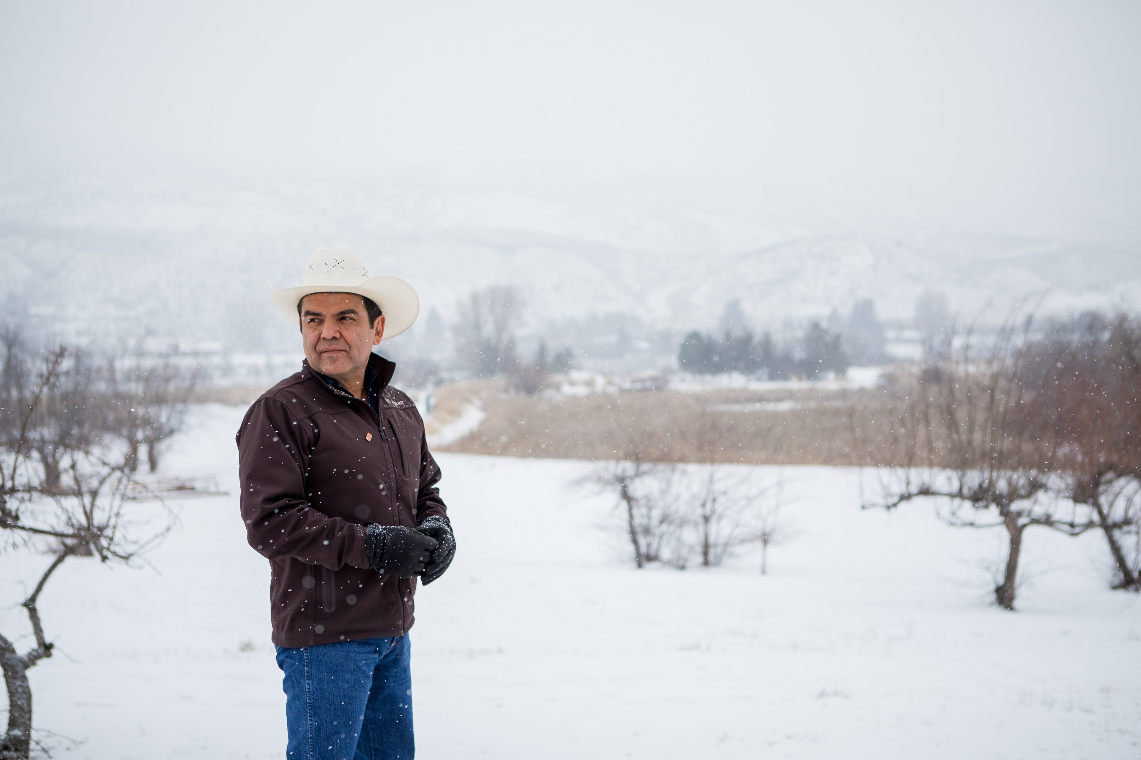 Chief Michael LeBourdais in Kamloops, B.C. (Photograph by Kathleen Fisher)