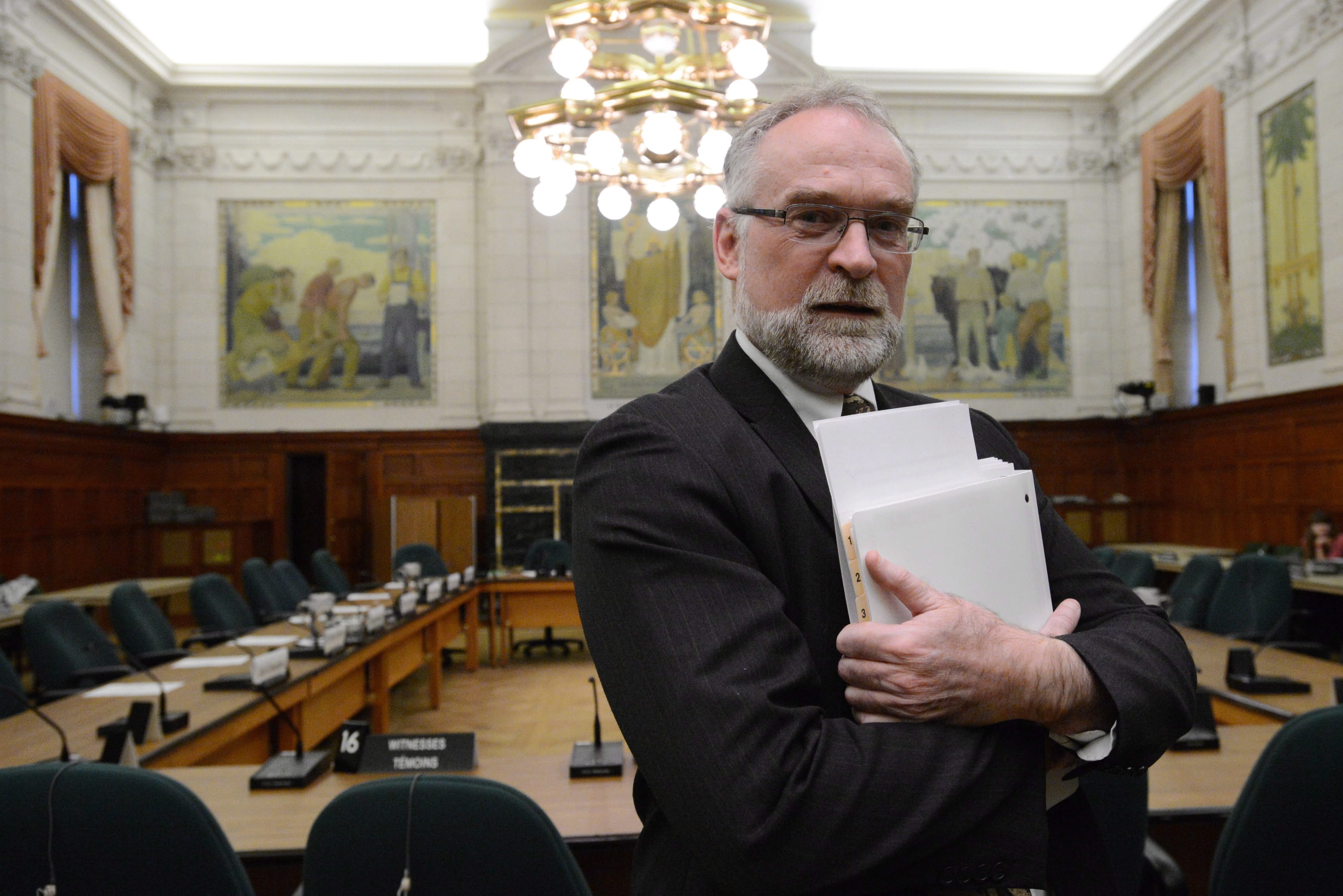 Auditor General Michael Ferguson appears at Commons public accounts committee to discuss the Fall 2012 Report of the Auditor General on Parliament Hill in Ottawa on Thursday, October 25, 2012. THE CANADIAN PRESS/Sean Kilpatrick