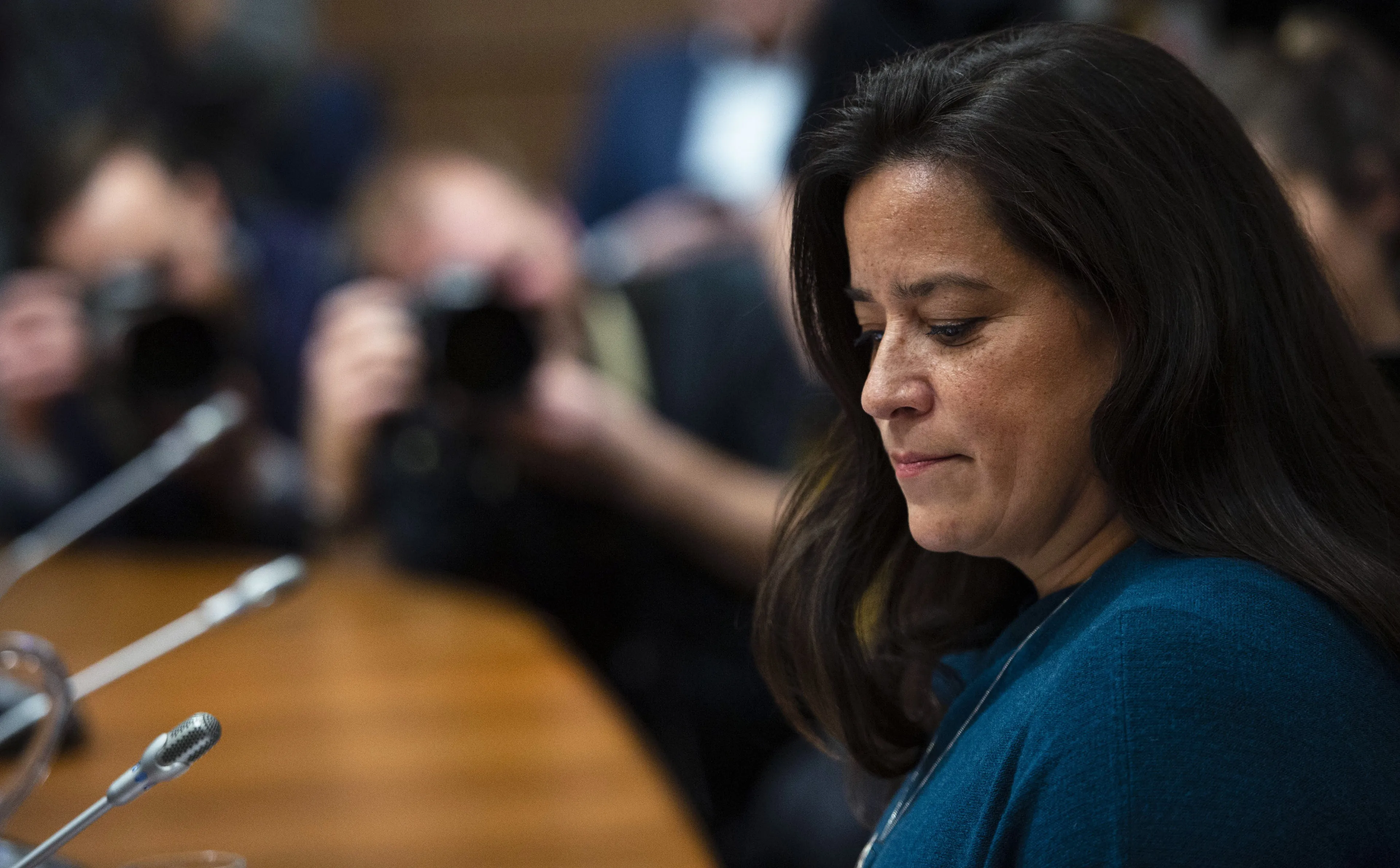 Jody Wilson-Raybould appears at the House of Commons Justice Committee on Parliament Hill in Ottawa on Wednesday, Feb. 27, 2019. THE CANADIAN PRESS/Sean Kilpatrick