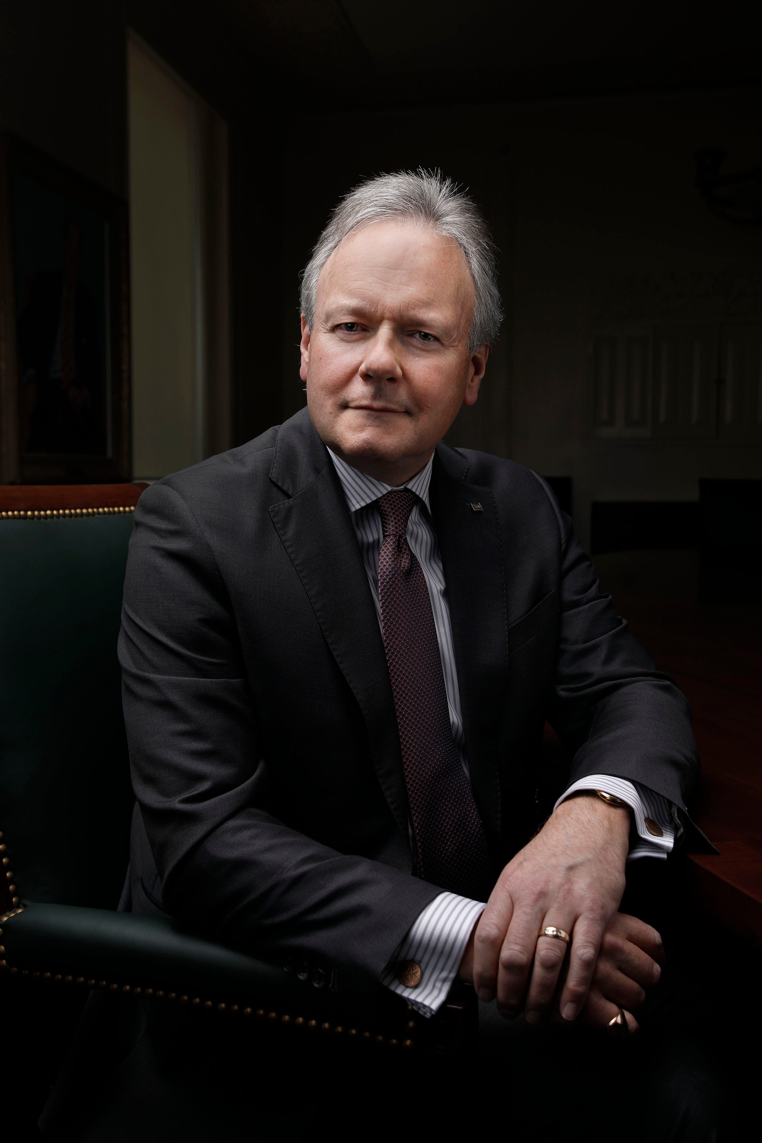 Governor of the Bank of Canada Stephen Poloz. (Photograph by Blair Gable)