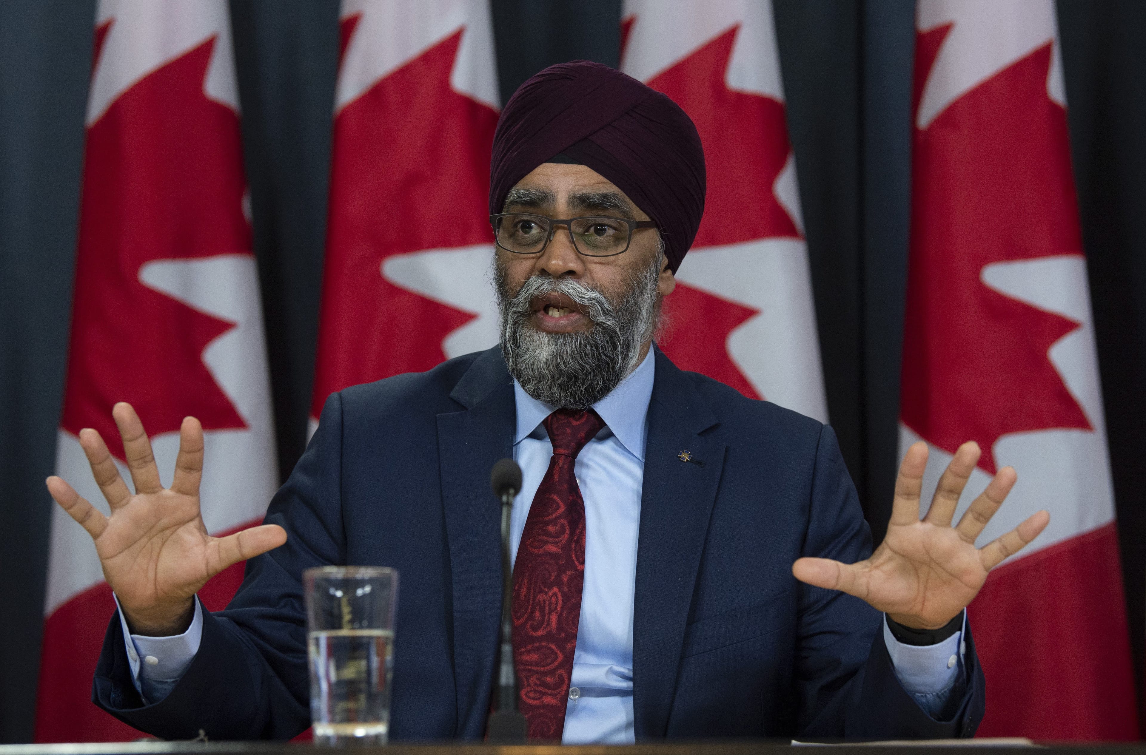 Minister of National Defence Minister Harjit Sajjan (Adrian Wyld/CP)