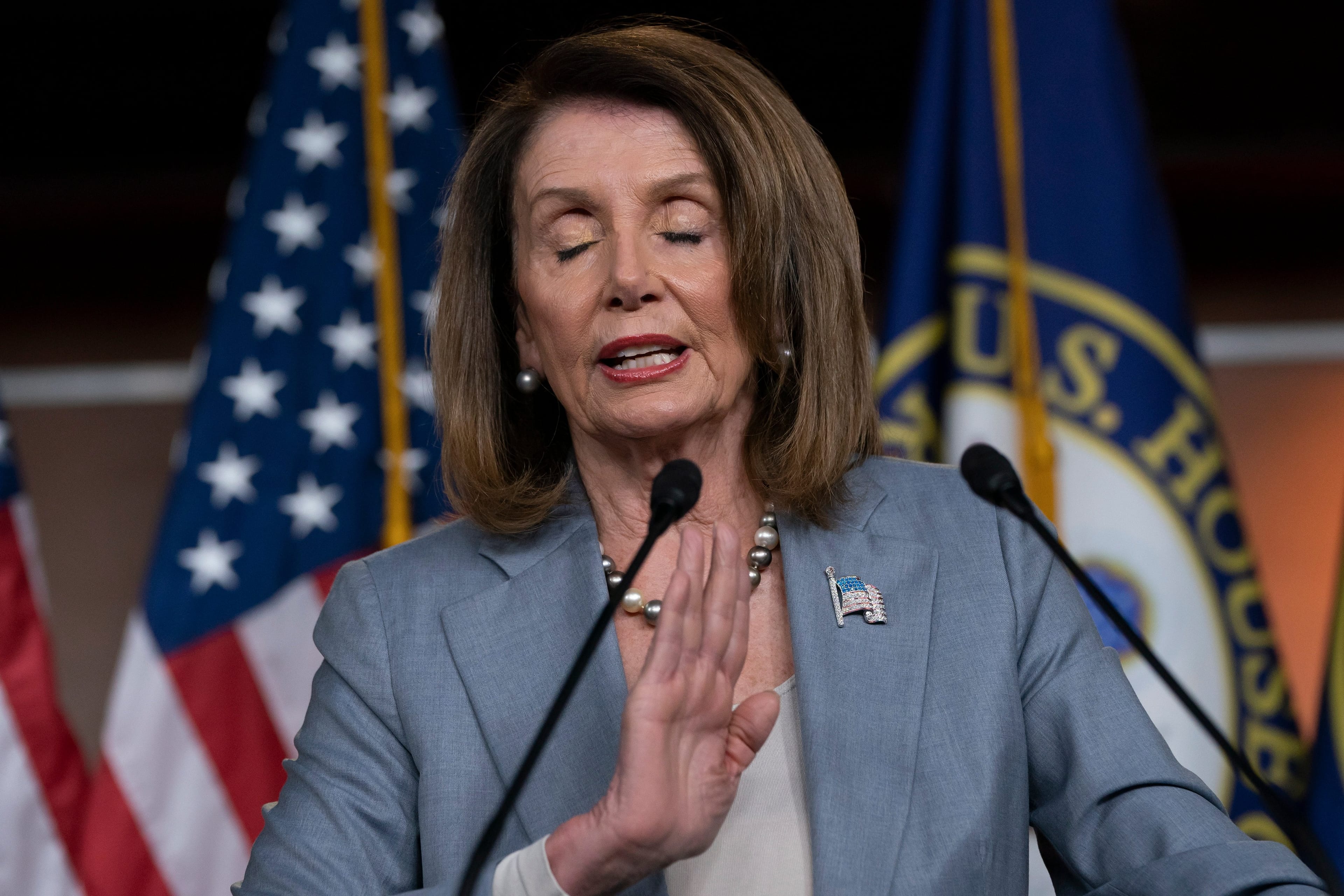 The USMCA won't come to a vote in the House until Nancy Pelosi is good and ready. And right now, she's not. (J. Scott Applewhite/AP)