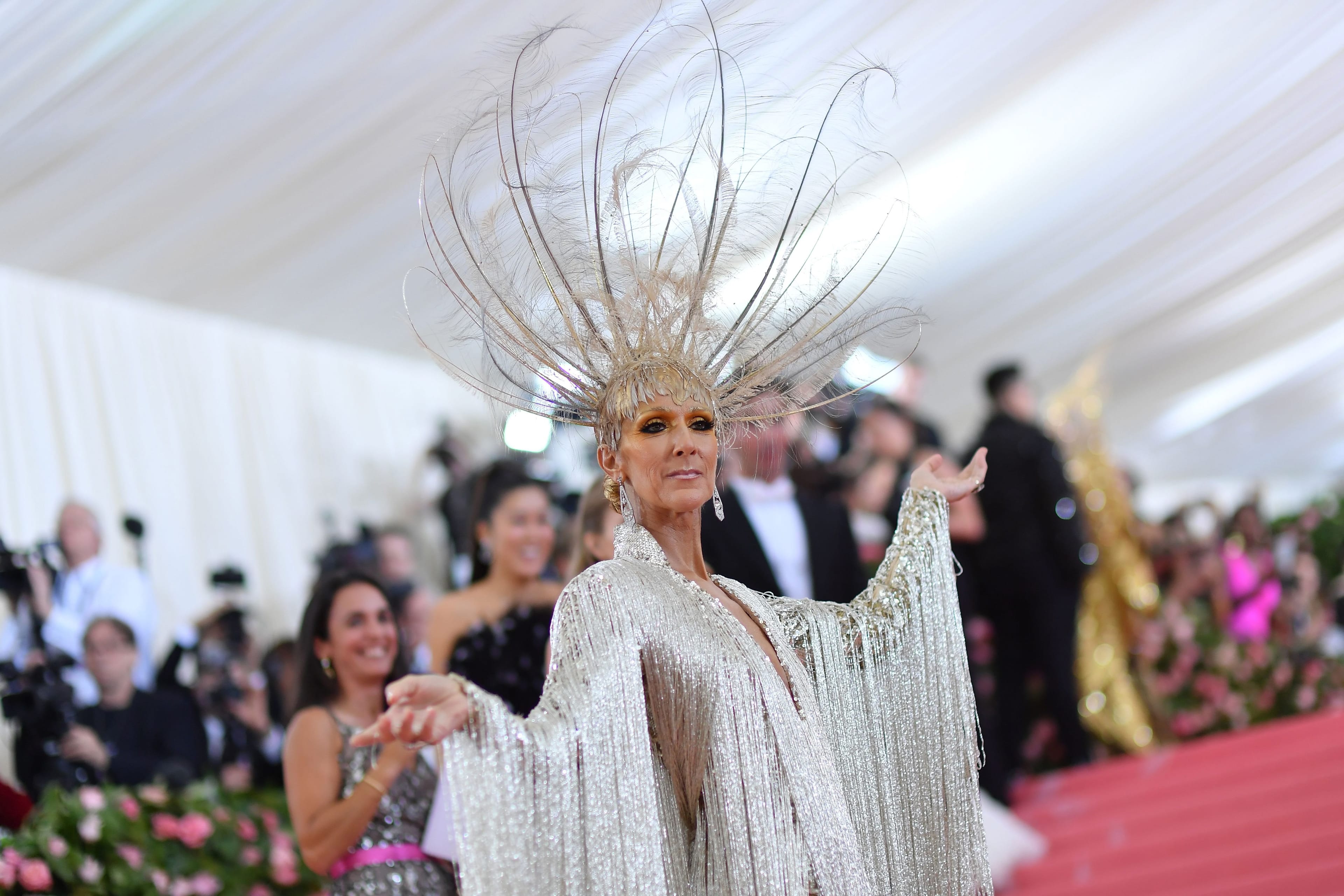 Dion at the 2019 Met Gala at the Metropolitan Museum of Art in New York. (Angela Weiss/AFP/Getty Images)