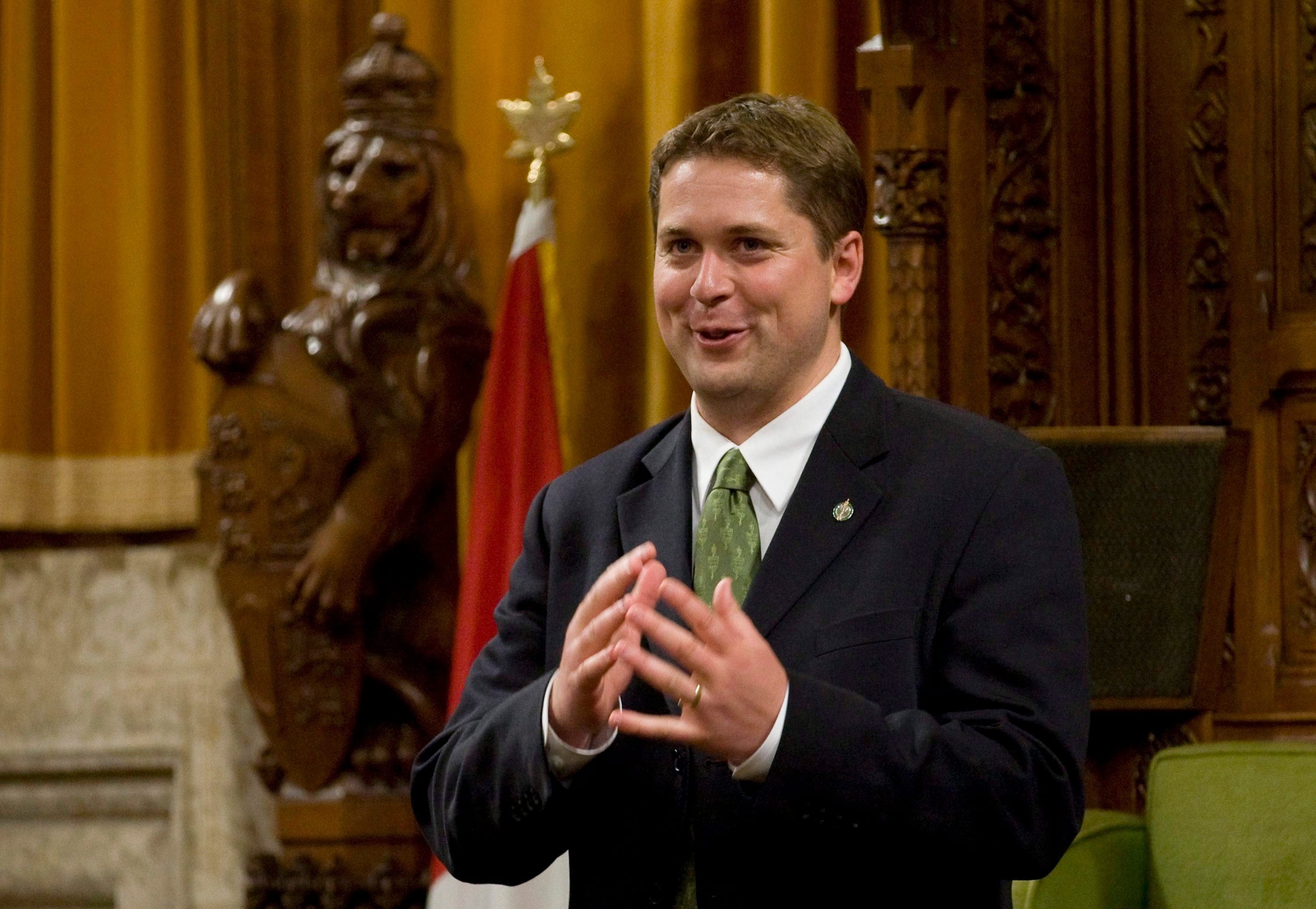 Scheer in the House of Commons on June 2, 2011 (THE CANADIAN PRESS/Adrian Wyld)