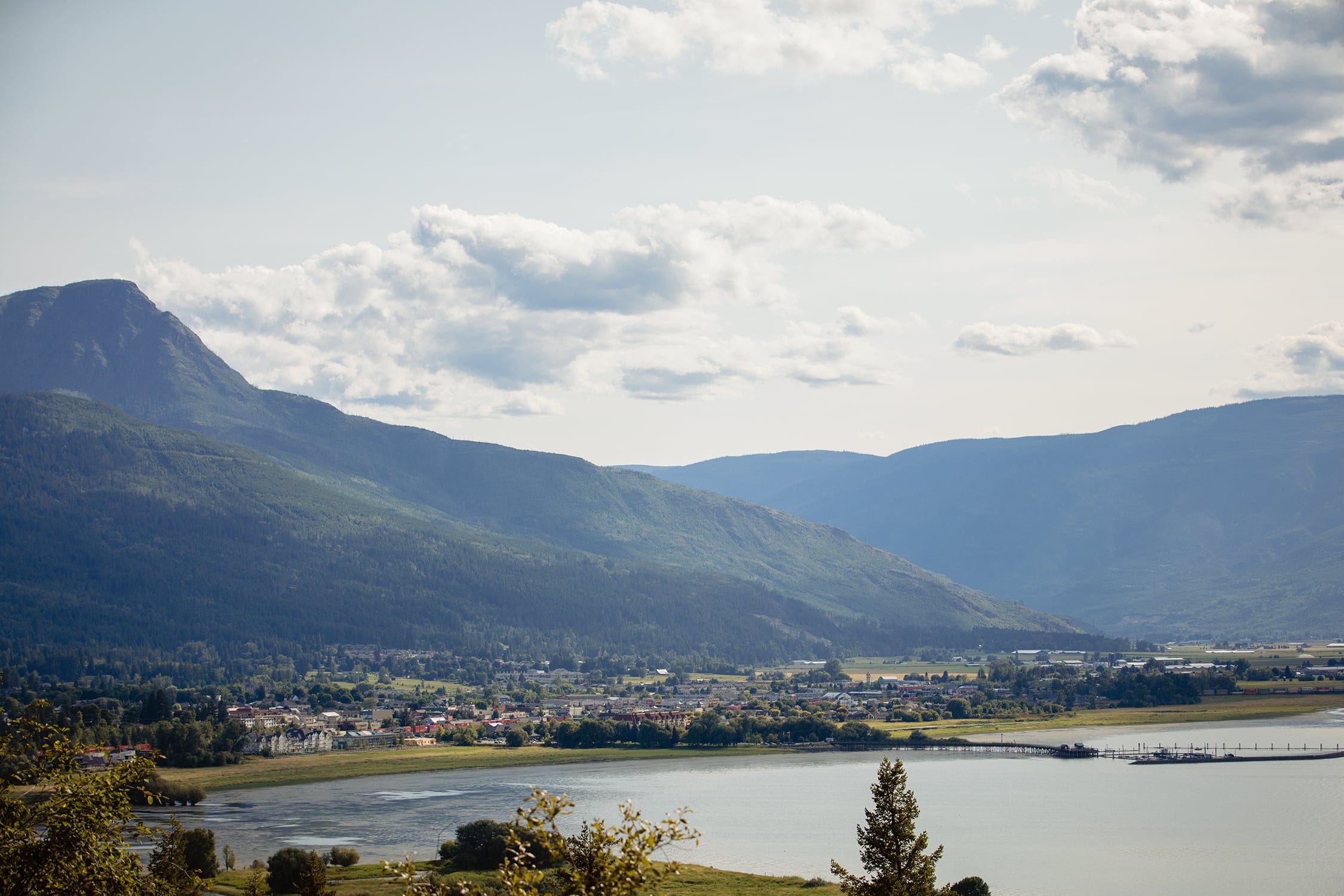 Salmon Arm, B.C. (Photograph by Kathleen Fisher)
