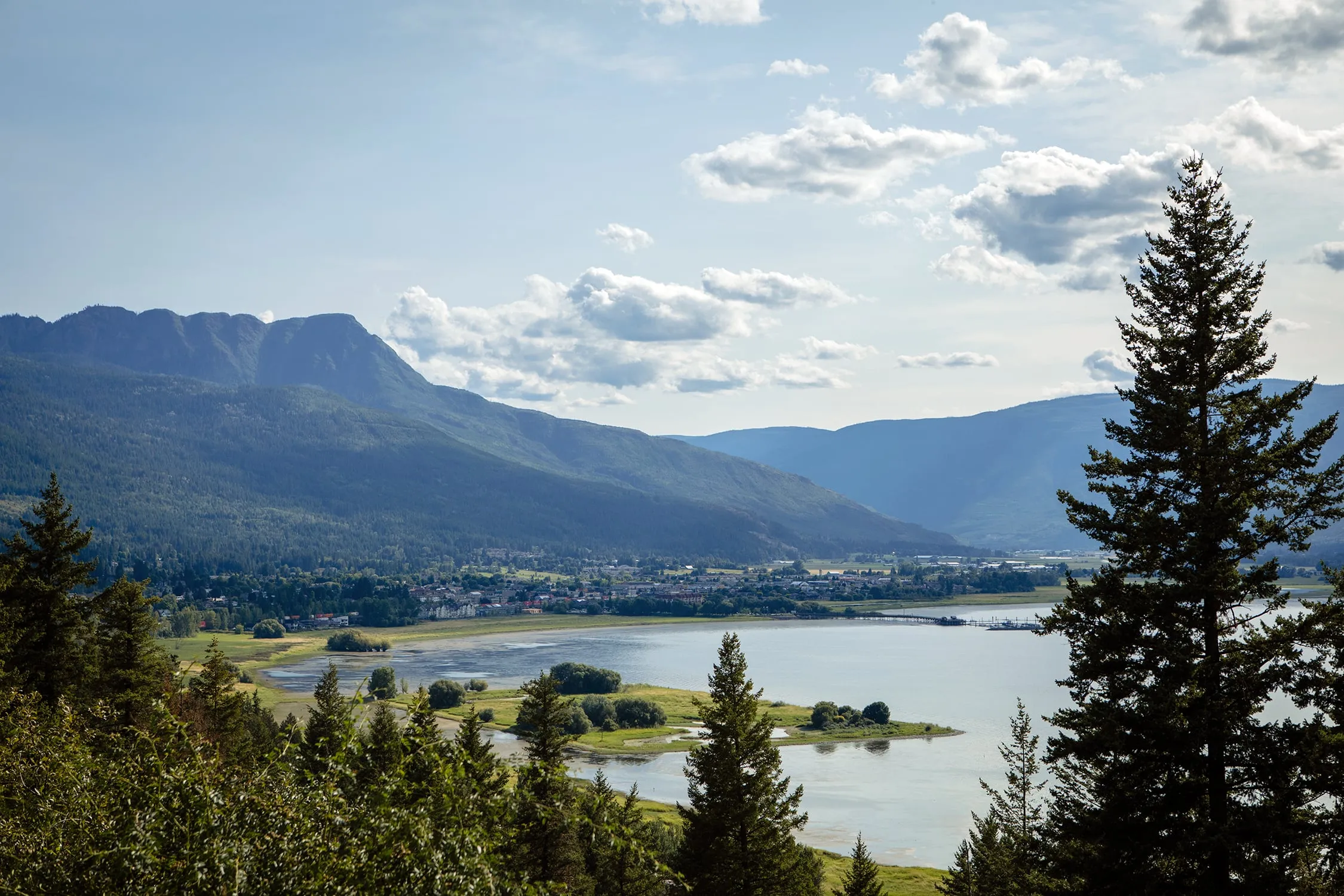 Salmon Arm, B.C. (Photograph by Kathleen Fisher)