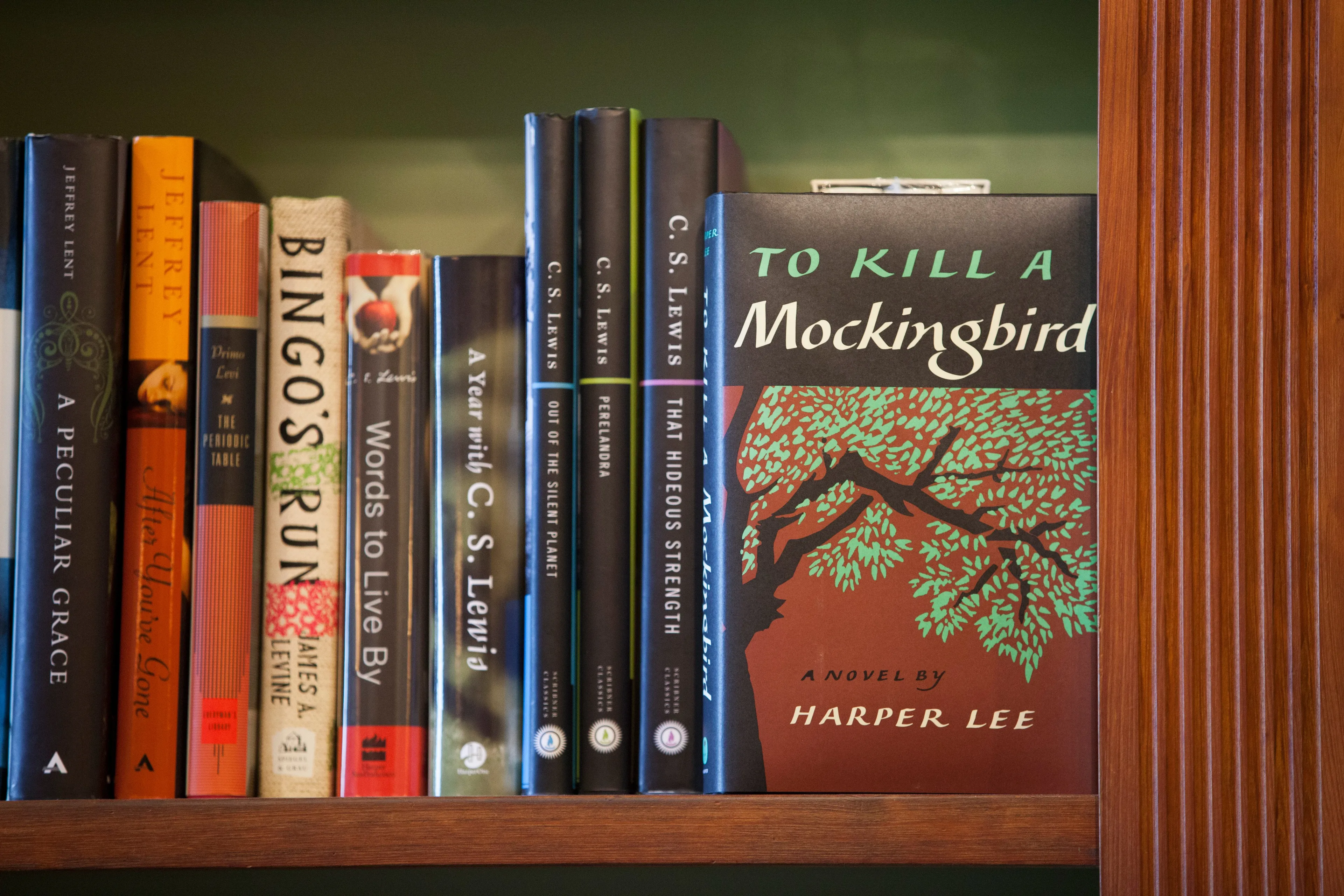 A new printing of the book 'To Kill a Mockingbird,' by author Harper Lee, is on display at Faulkner House Books, on May 28, 2015 in New Orleans, Louisiana.(Melanie Stetson Freeman/The Christian Science Monitor/Getty Images)