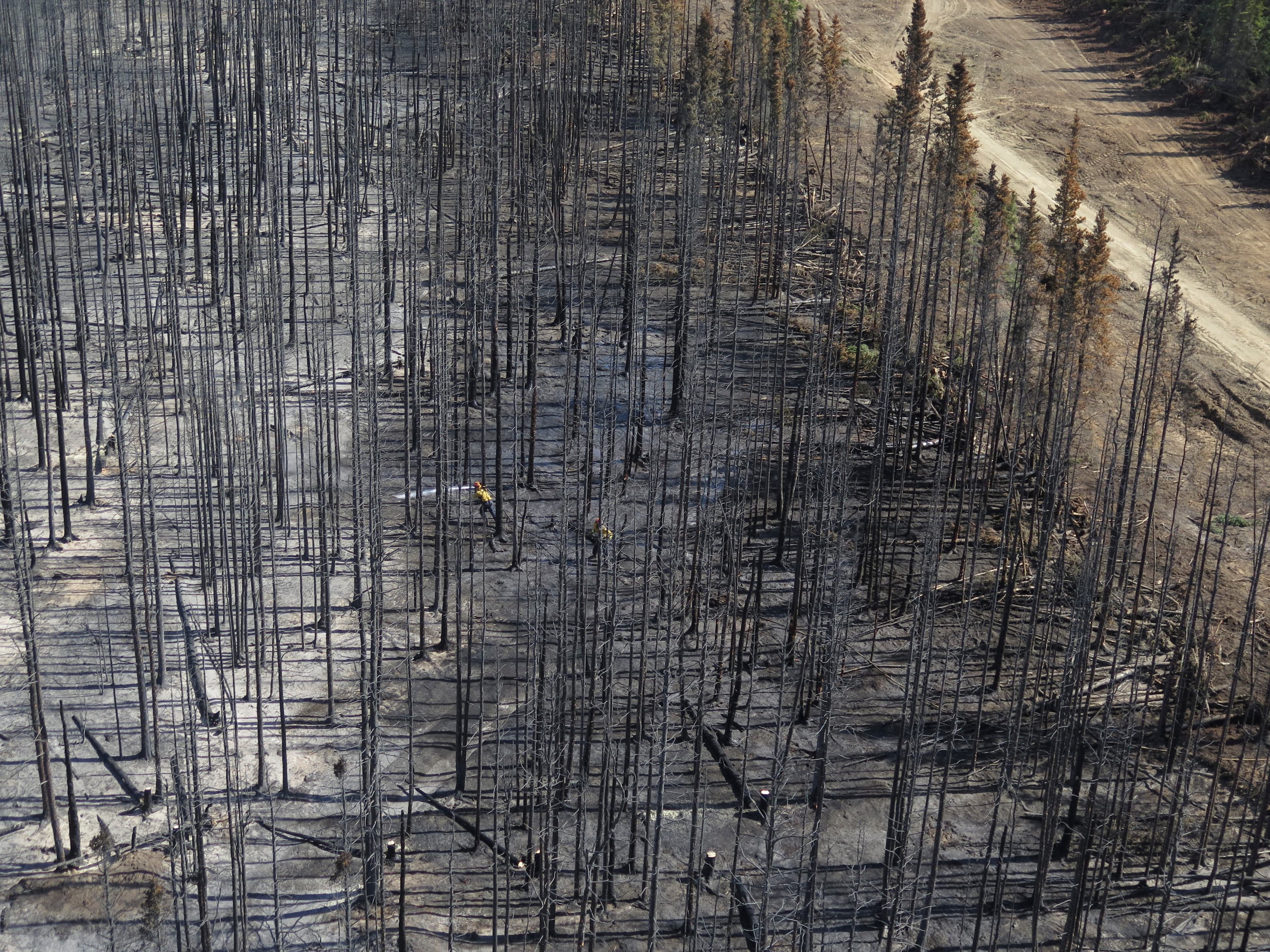 This summer, Canada's land of ice was on fire
