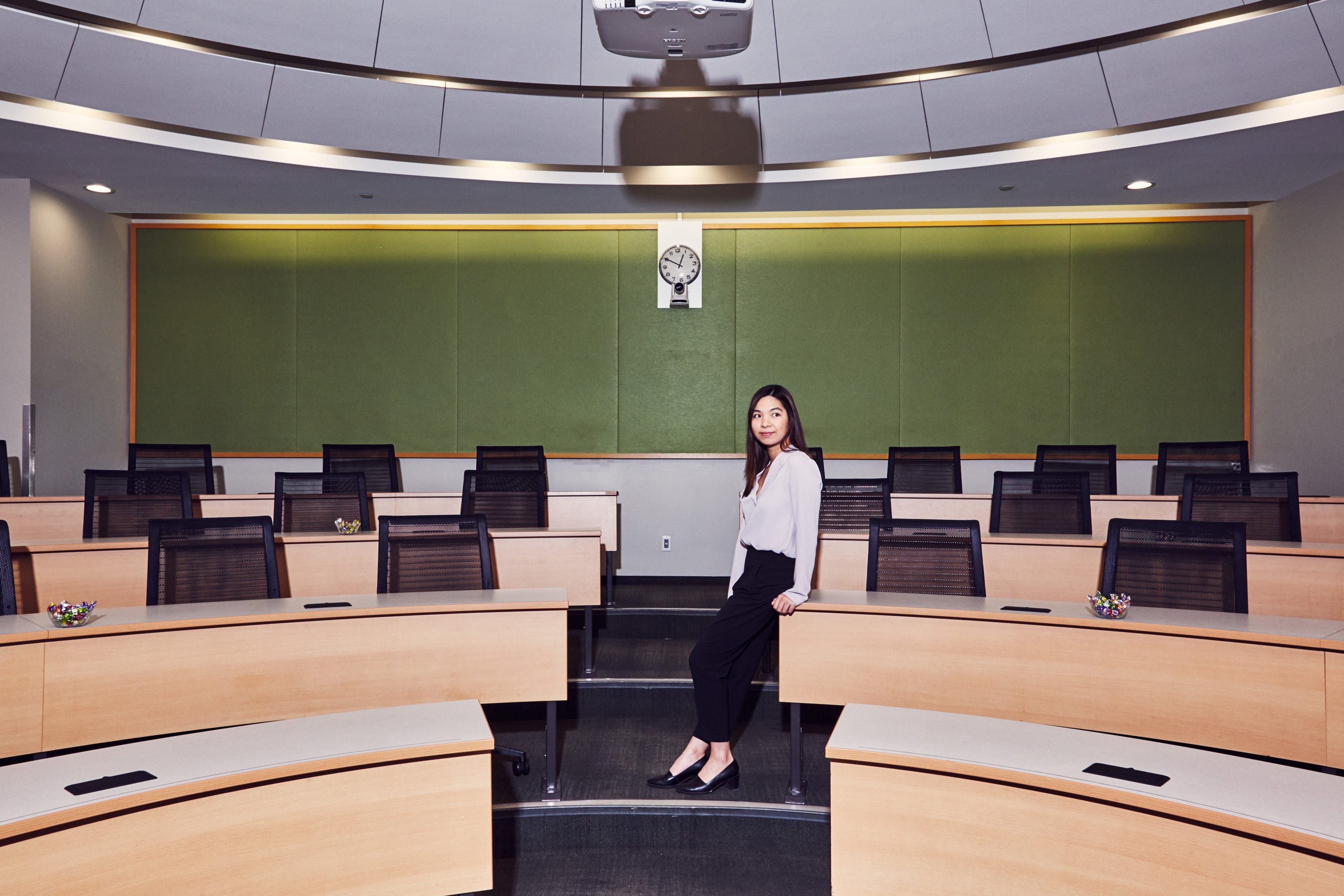 Western's new program allows Vivian Liu to keep working full-time while studying for her MBA (Photograph by Christie Vuong)