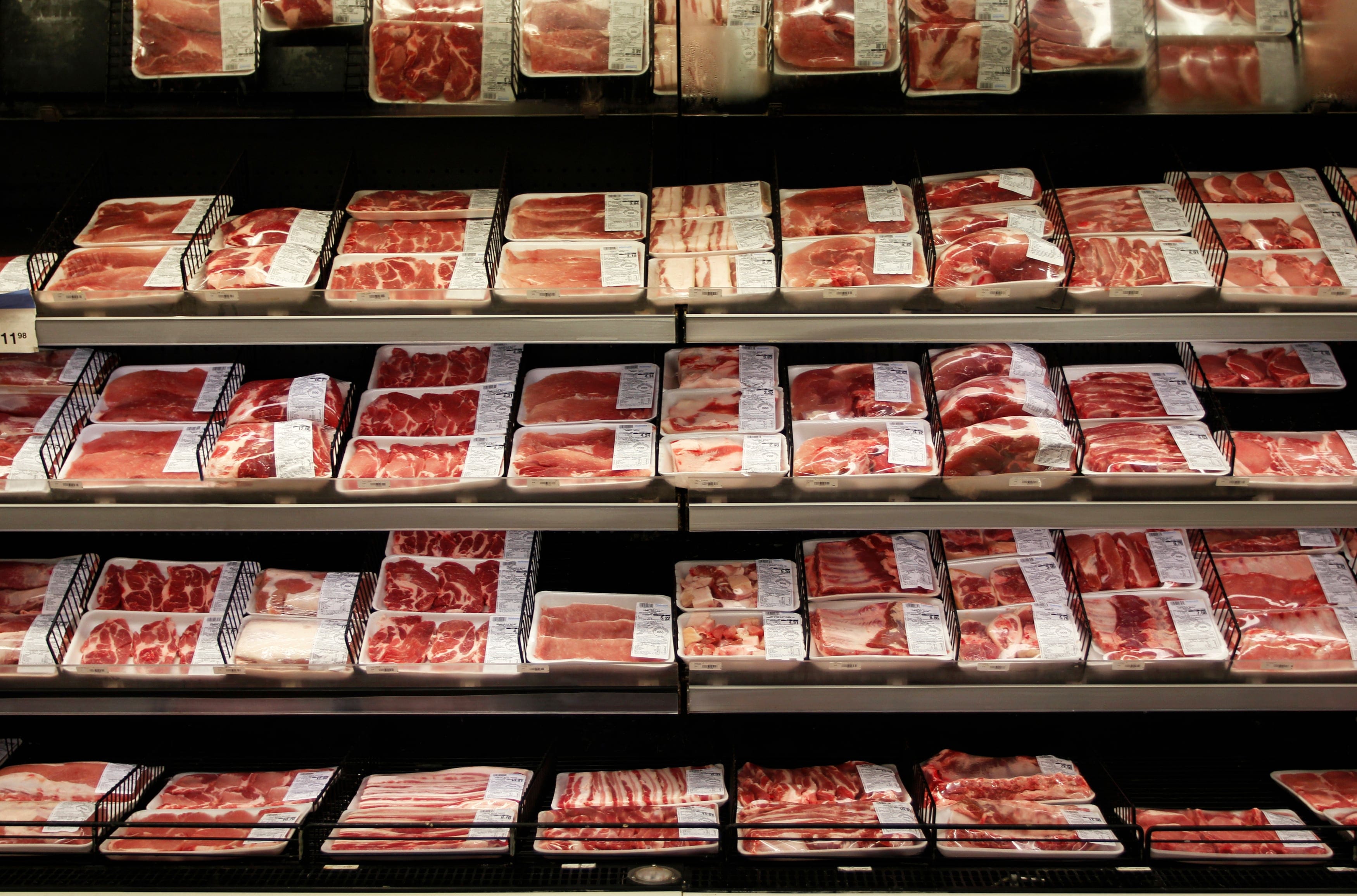 Meat department in a supermarket (Luoman/iStock)