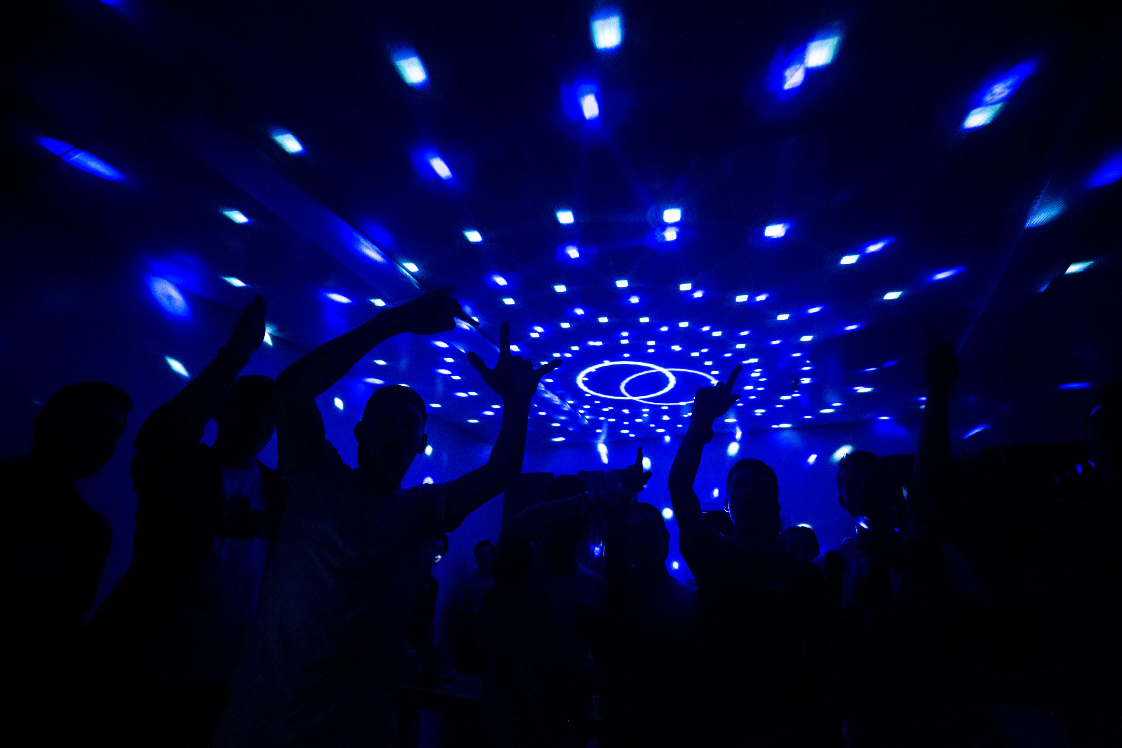 Students party at Laine Hall residence at St. Francis Xavier University.
(Photograph by Mikaela MacKenzie)