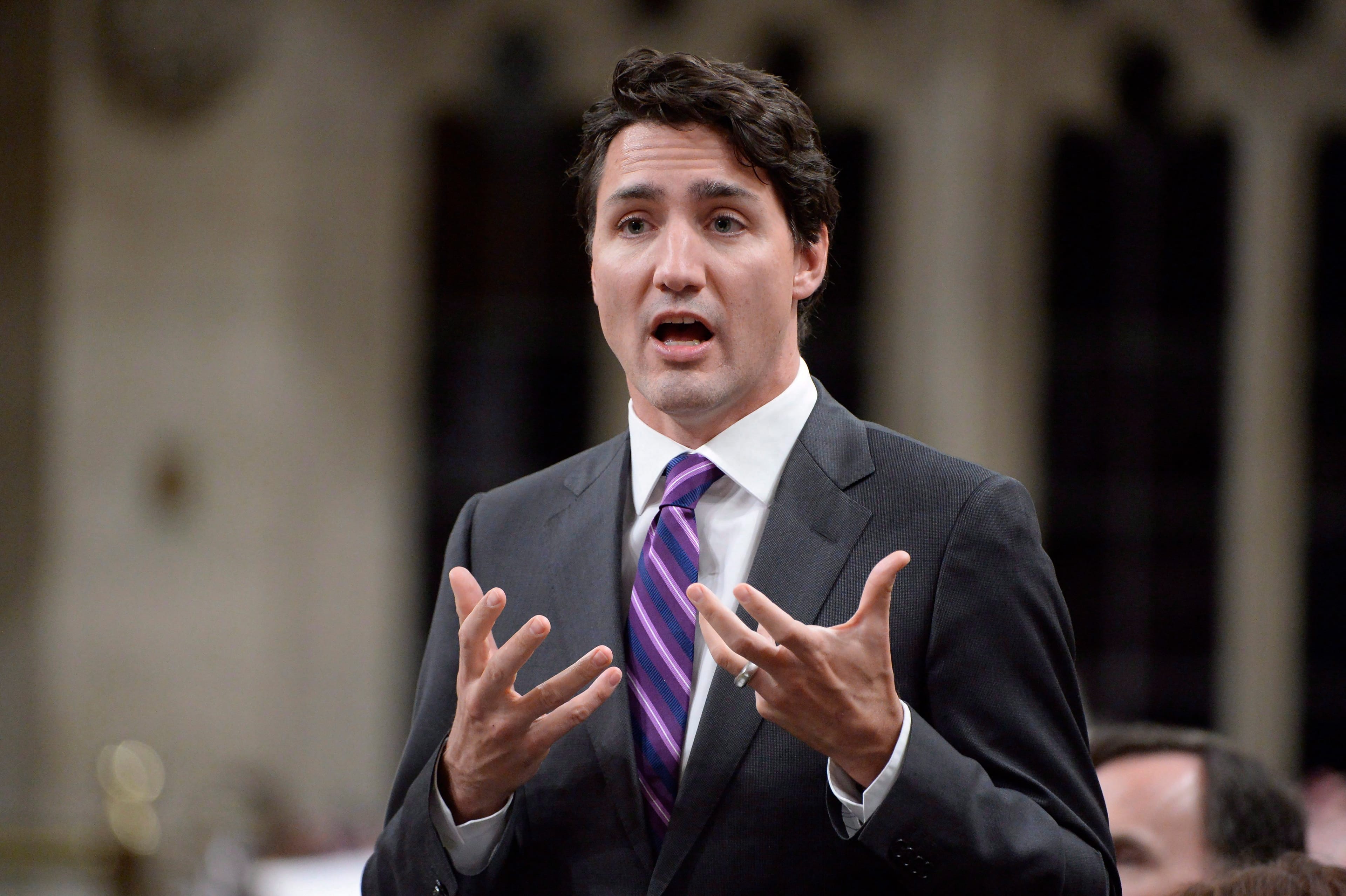 Trudeau is abandoning his long-held promise to change the way Canadians vote in federal elections. Trudeau makes it clear that electoral reform, once top of mind for the Liberal government, is no longer on the agenda in the House of Commons in Ottawa, on Jan. 31, 2017. (Adrian Wyld/CP)