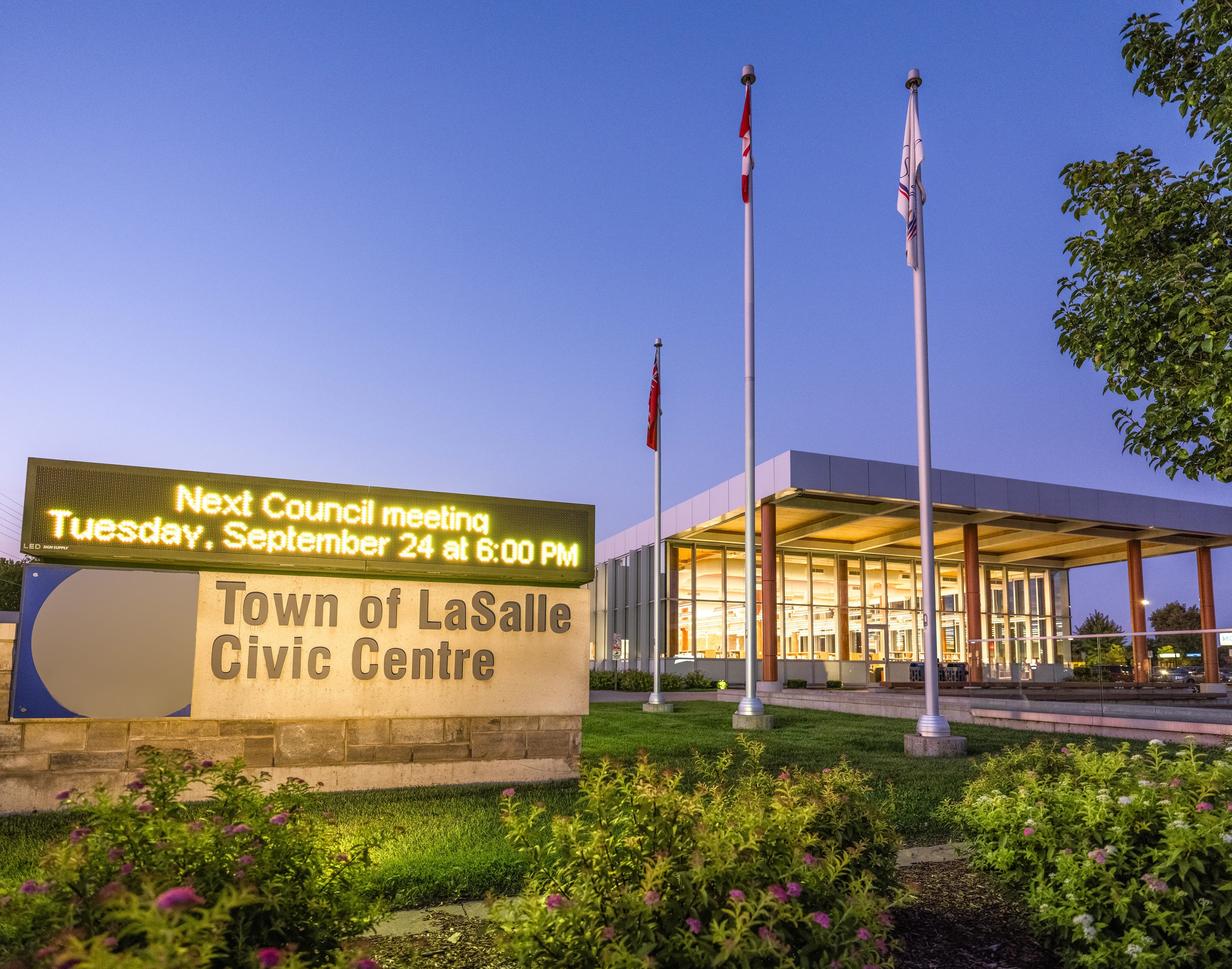 The Town of Lasalle, Ont., City Hall and Civic Centre (Steven Kriemadis/iStock)