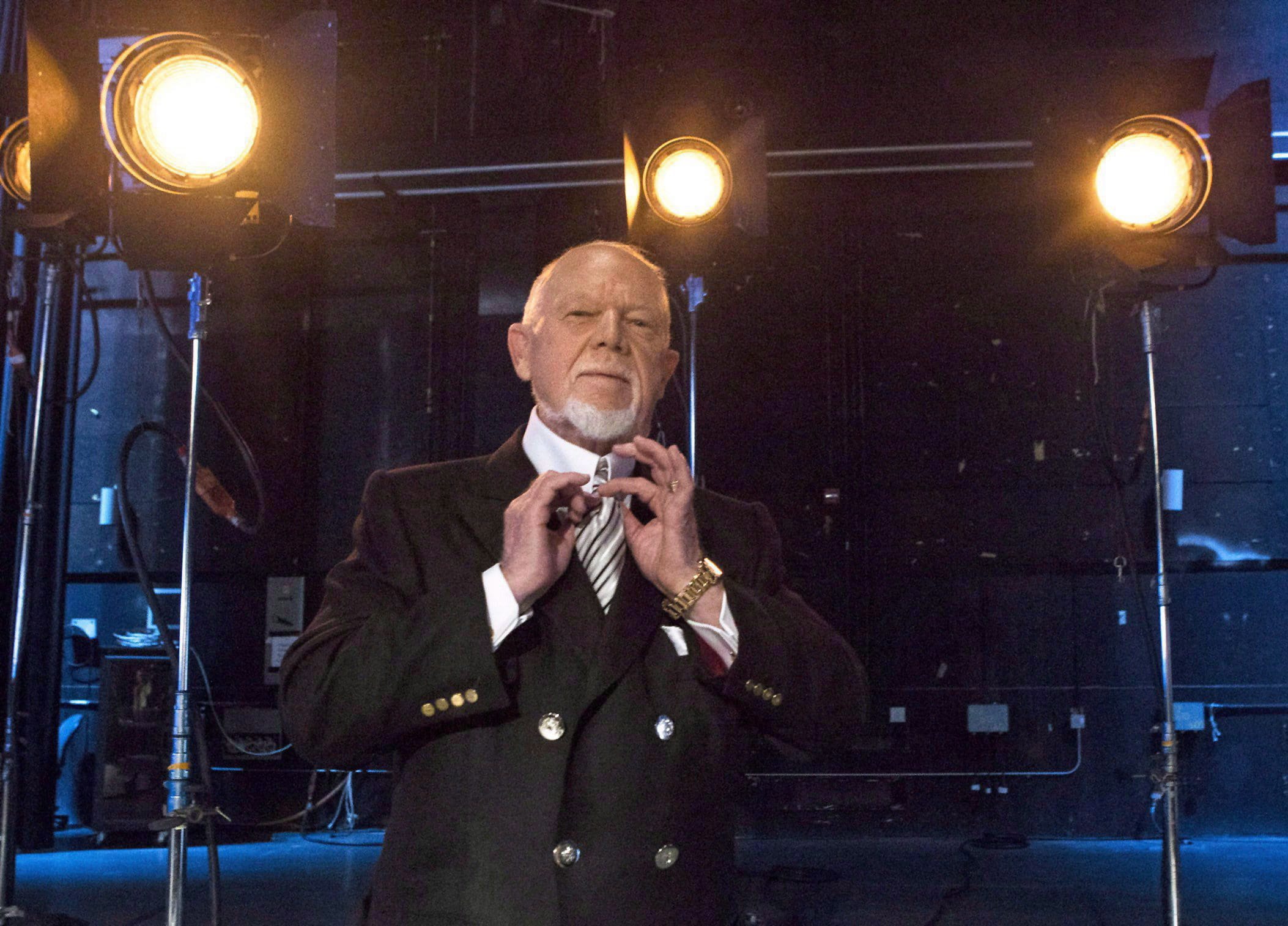 Don Cherry poses for a photo in Toronto on March 10, 2014 (THE CANADIAN PRESS/Chris Young)