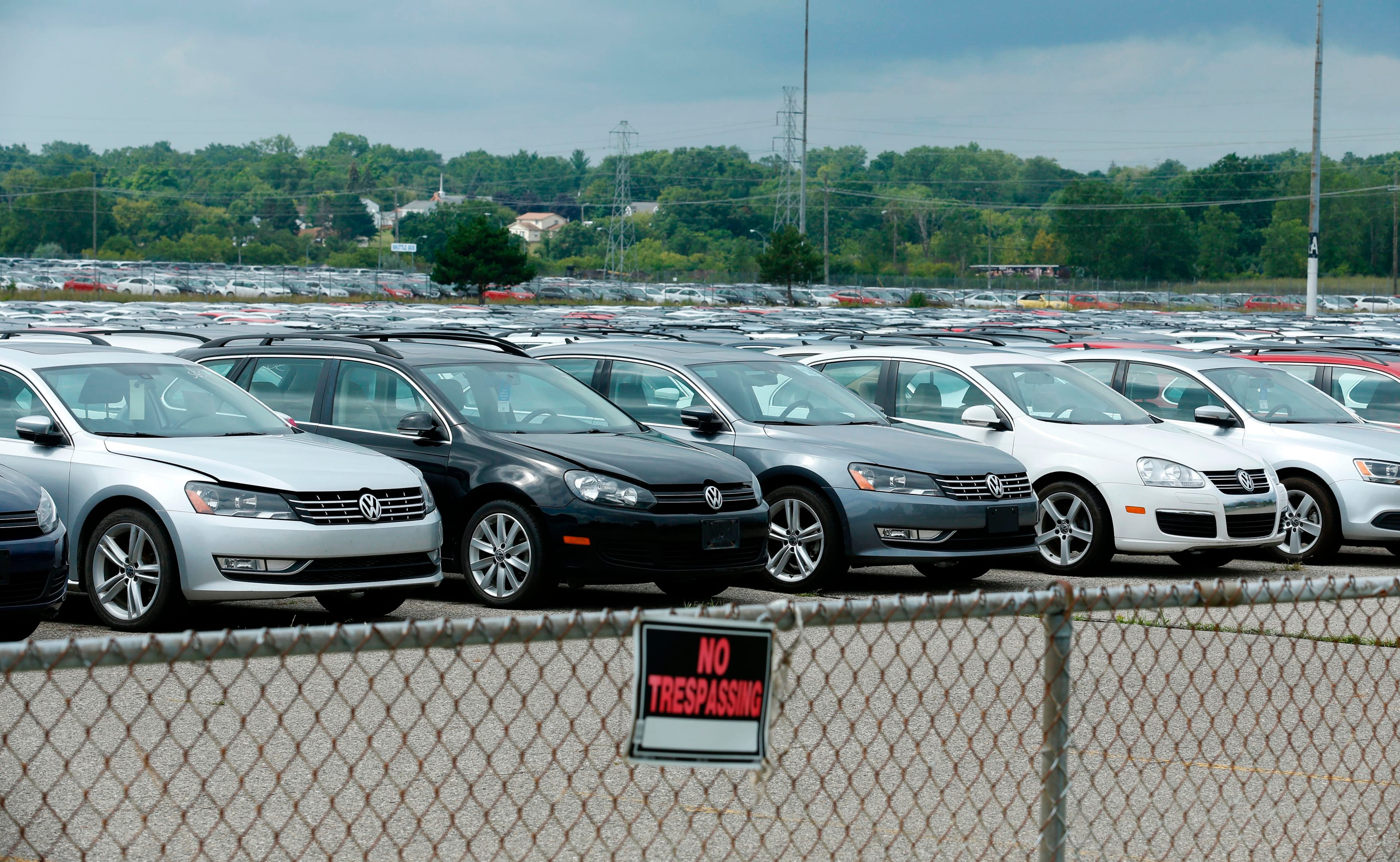 In the United States, VW pleaded guilty to three felonies, including conspiracy and obstruction of justice, over its emissions cheating (Jeff Kowalsky/AFP/Getty Images)