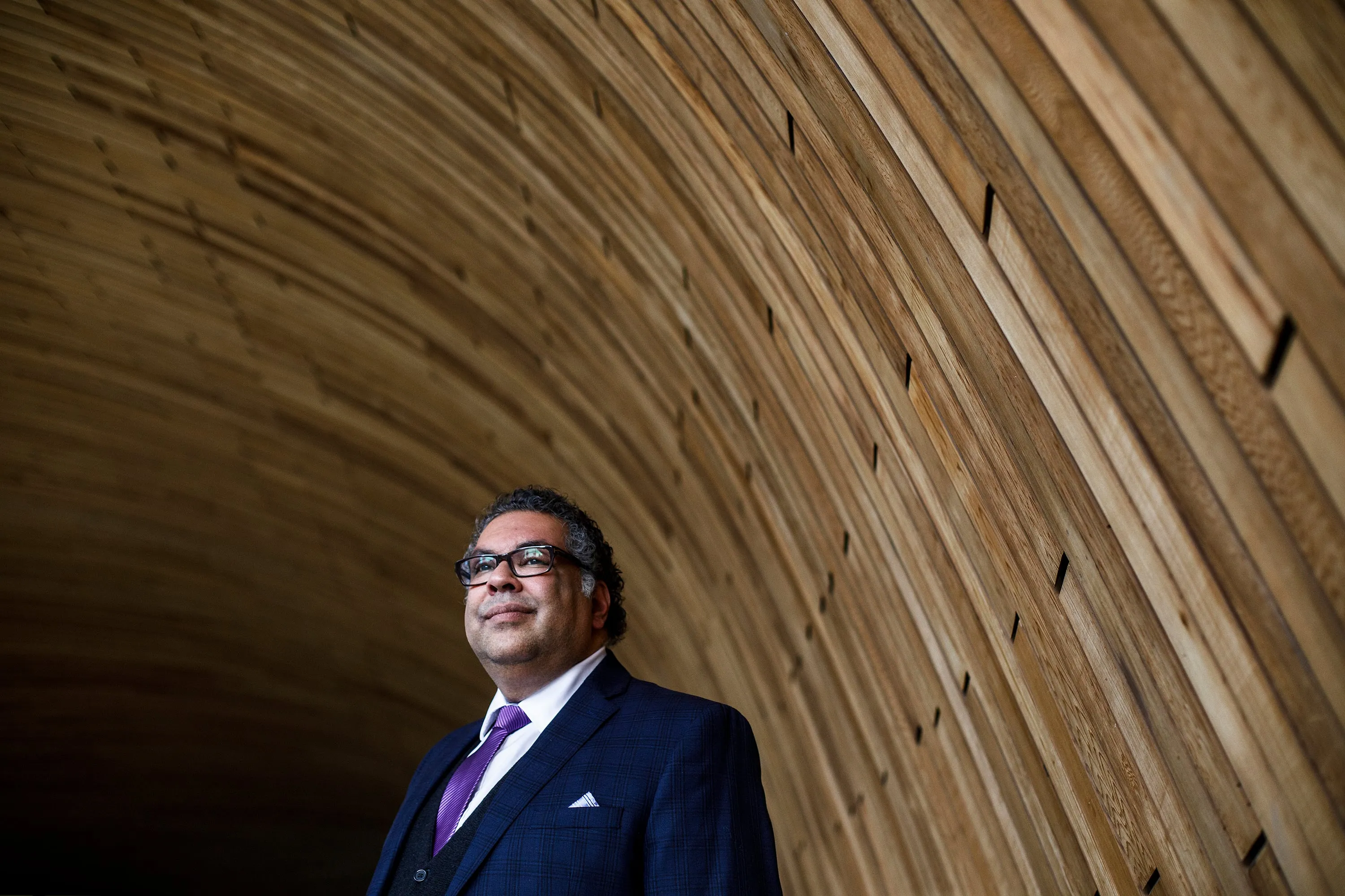 Calgary Mayor Naheed Nenshi, pictured in Calgary Alberta, January 24, 2020. (Photograph by Jason Franson)