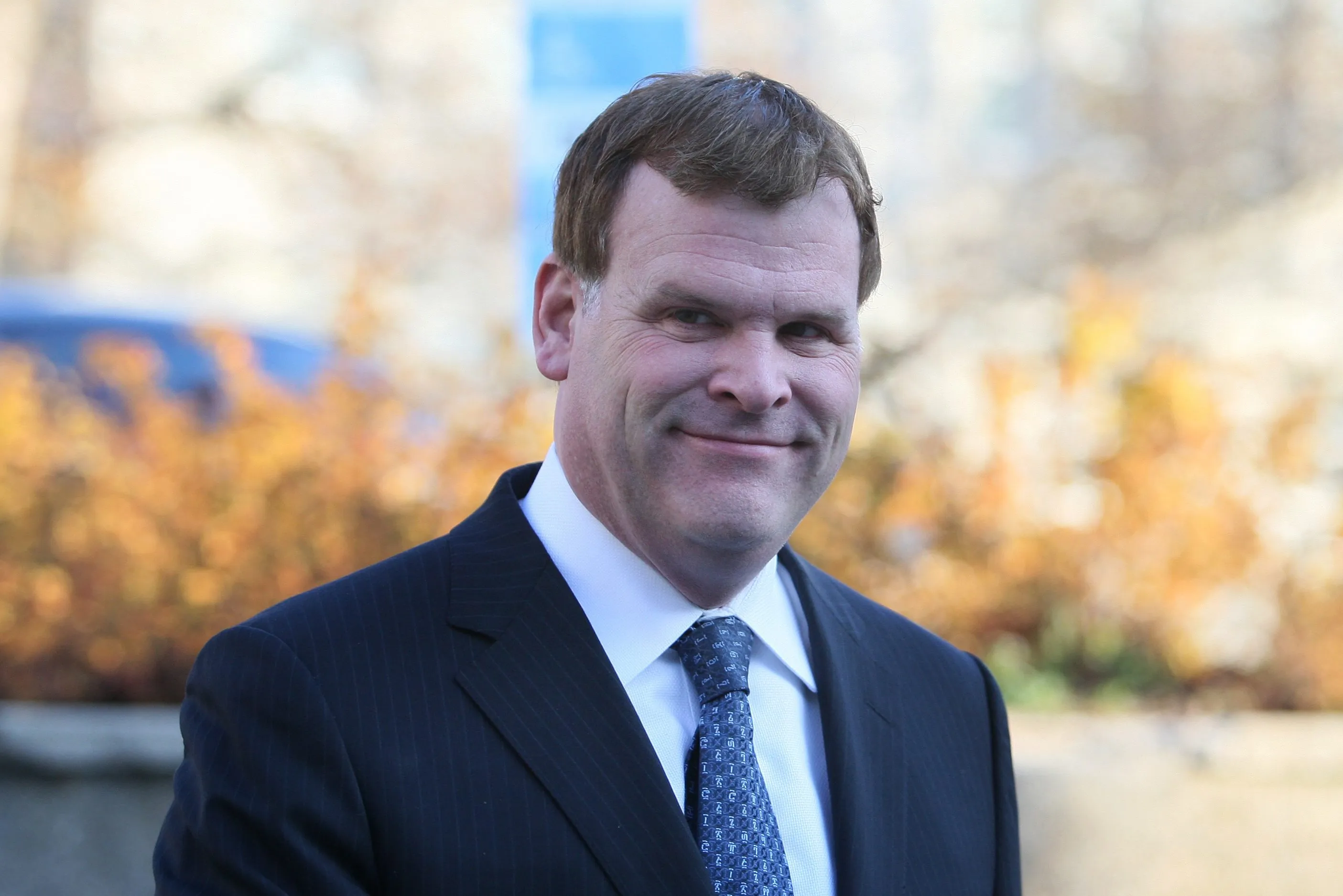 John Baird, former minister of foreign affairs, at Queen's University in Kingston, Ont., on Nov. 21, 2012. (Lars Hagberg/CP)