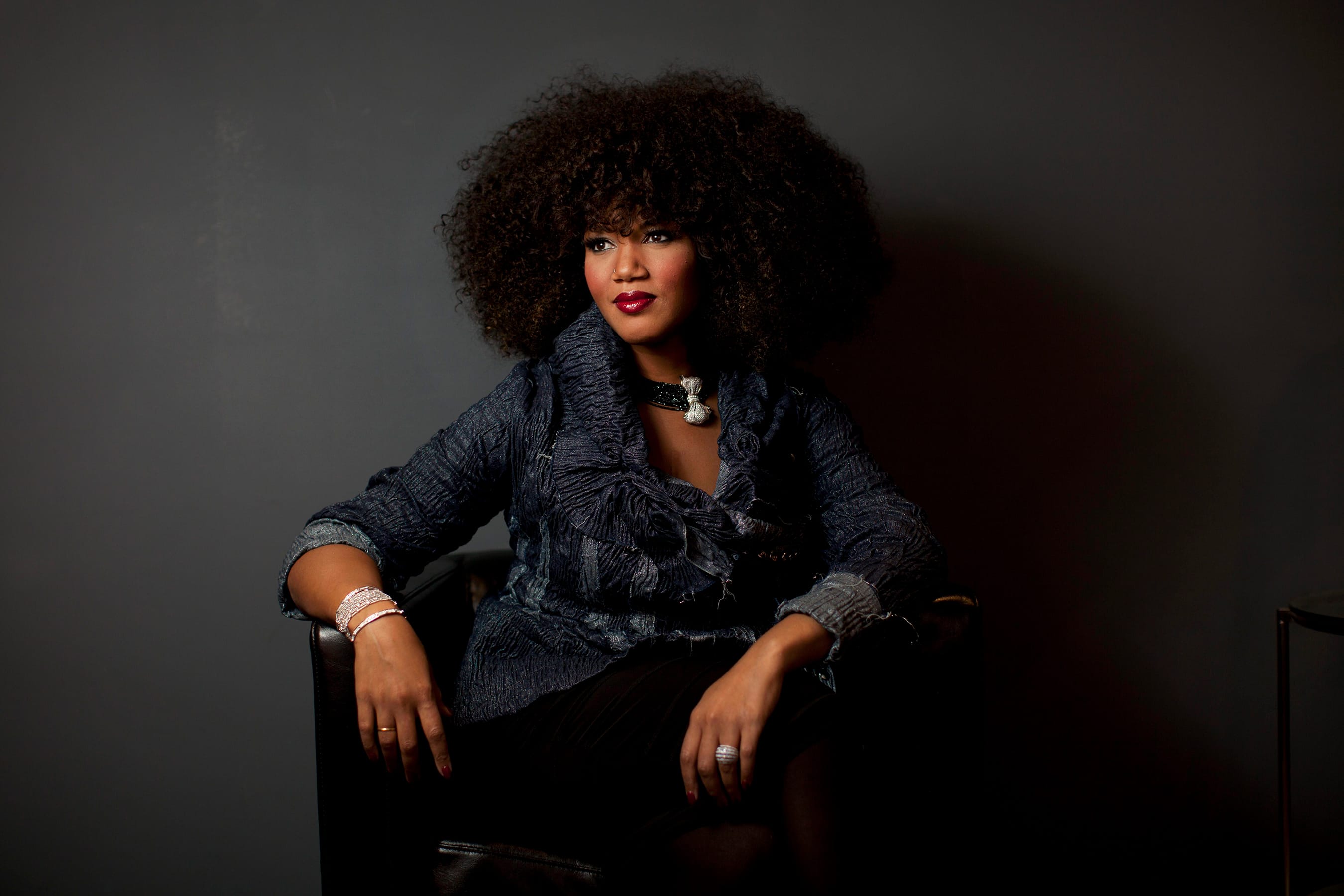 Opera singer Measha Brueggergosman (Moe Doiron/The Globe and Mail/CP)