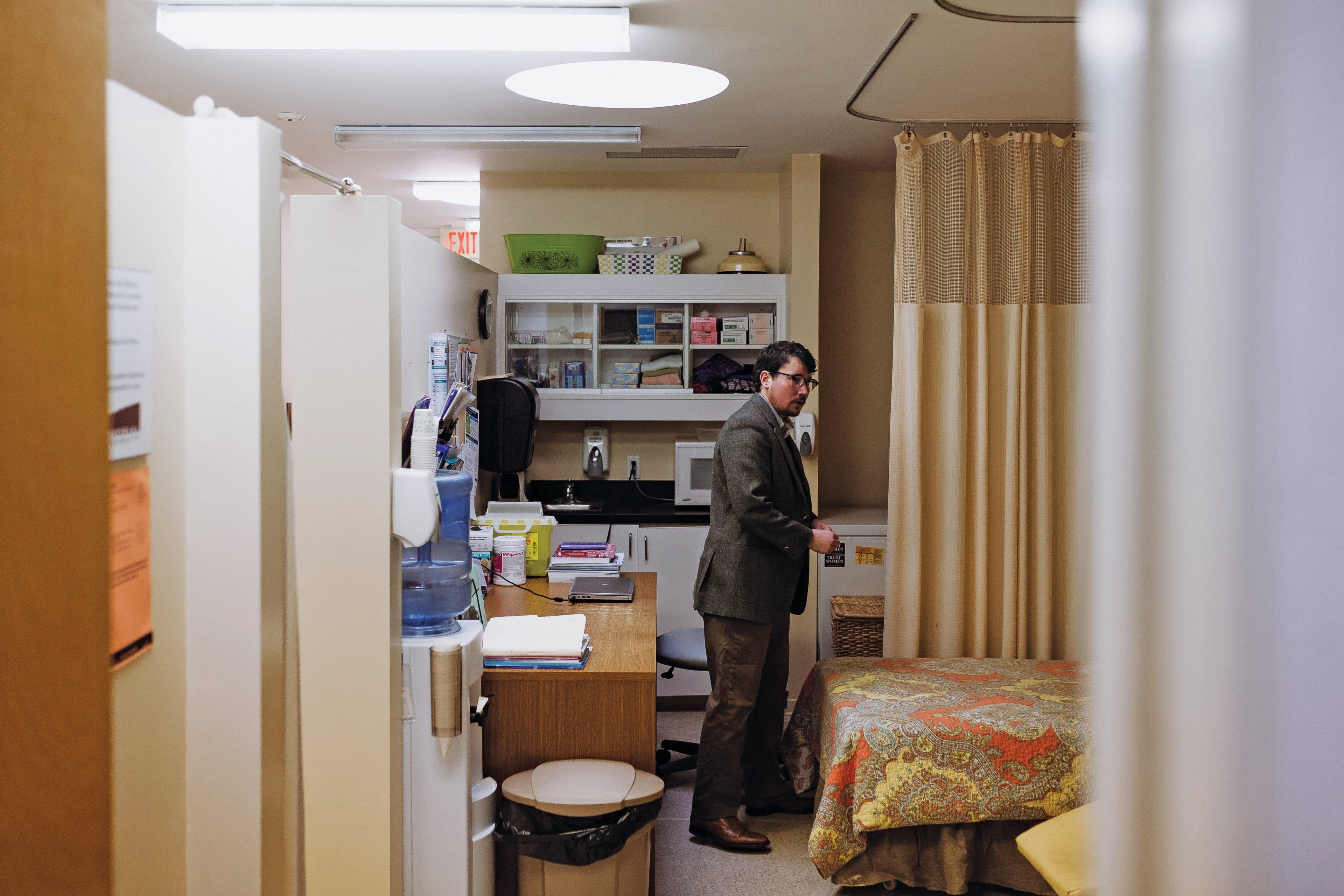 Edgar’s goal to offer clinic abortions has been resisted by the New Brunswick government (Photograph by Desmond Simon)