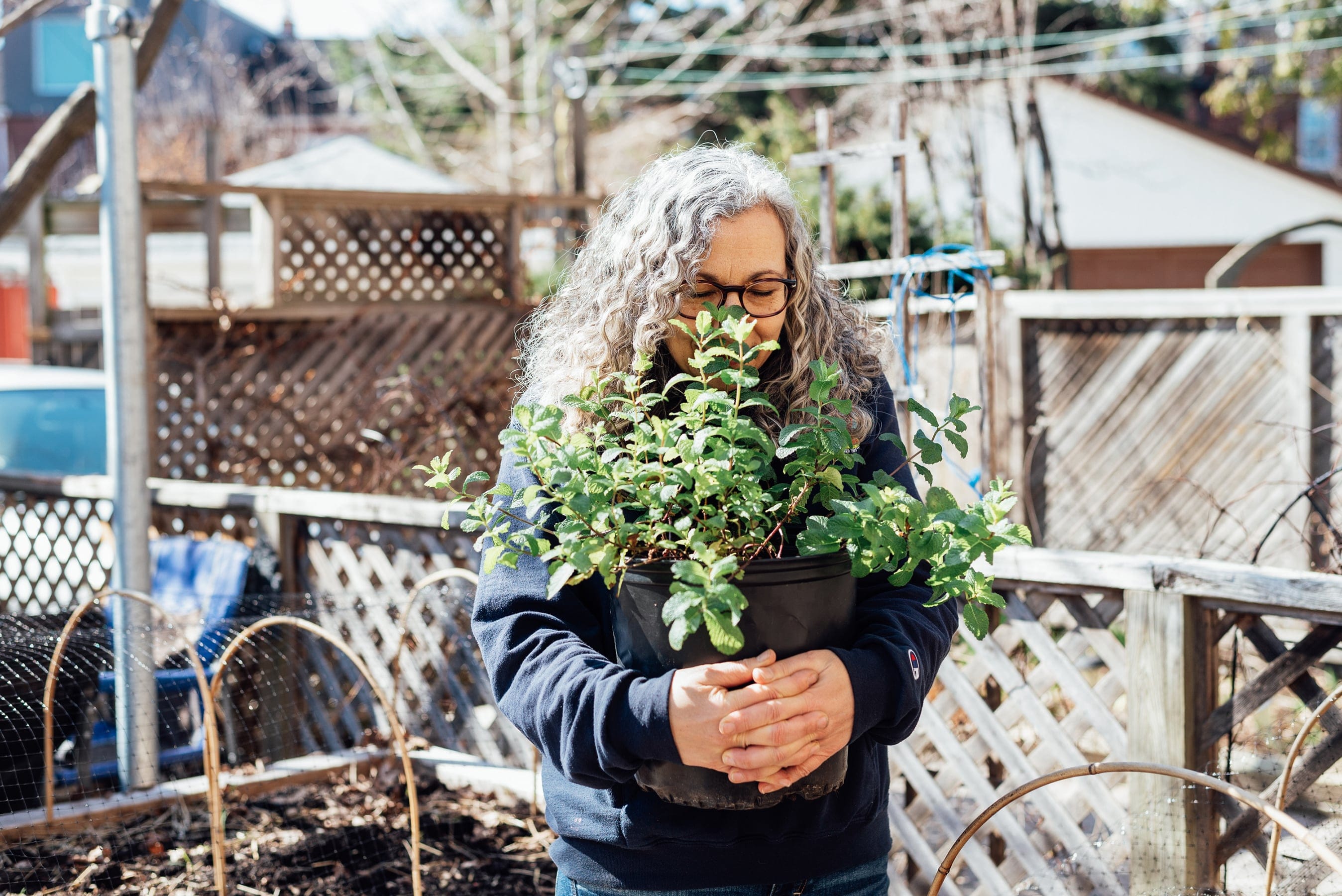 Arlene of The Backyard Urban Farm Co. (Photograph by Brianna-Roye)