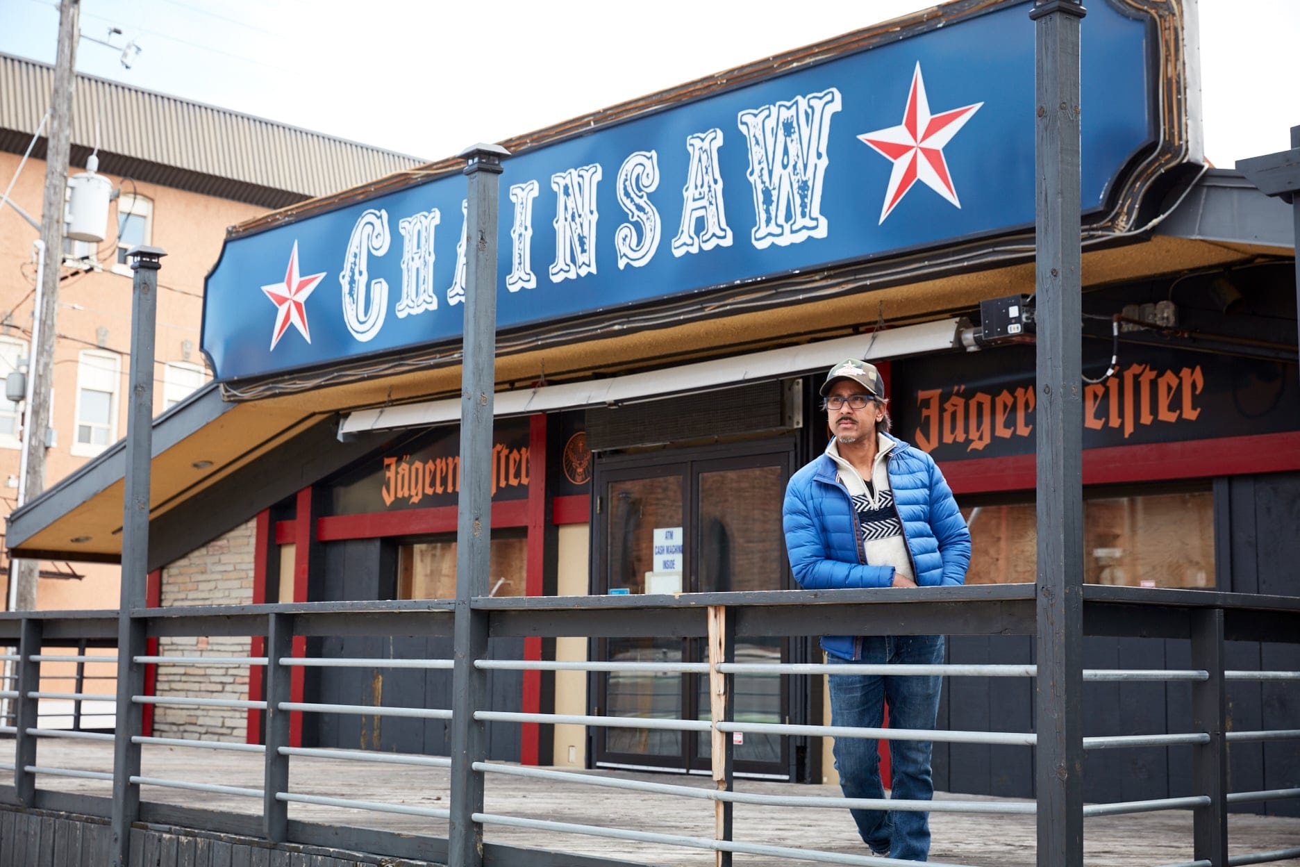 Good, owner of the now-closed Chainsaw Bar in Waterloo, Ont. (Photograph by Erik Putz)