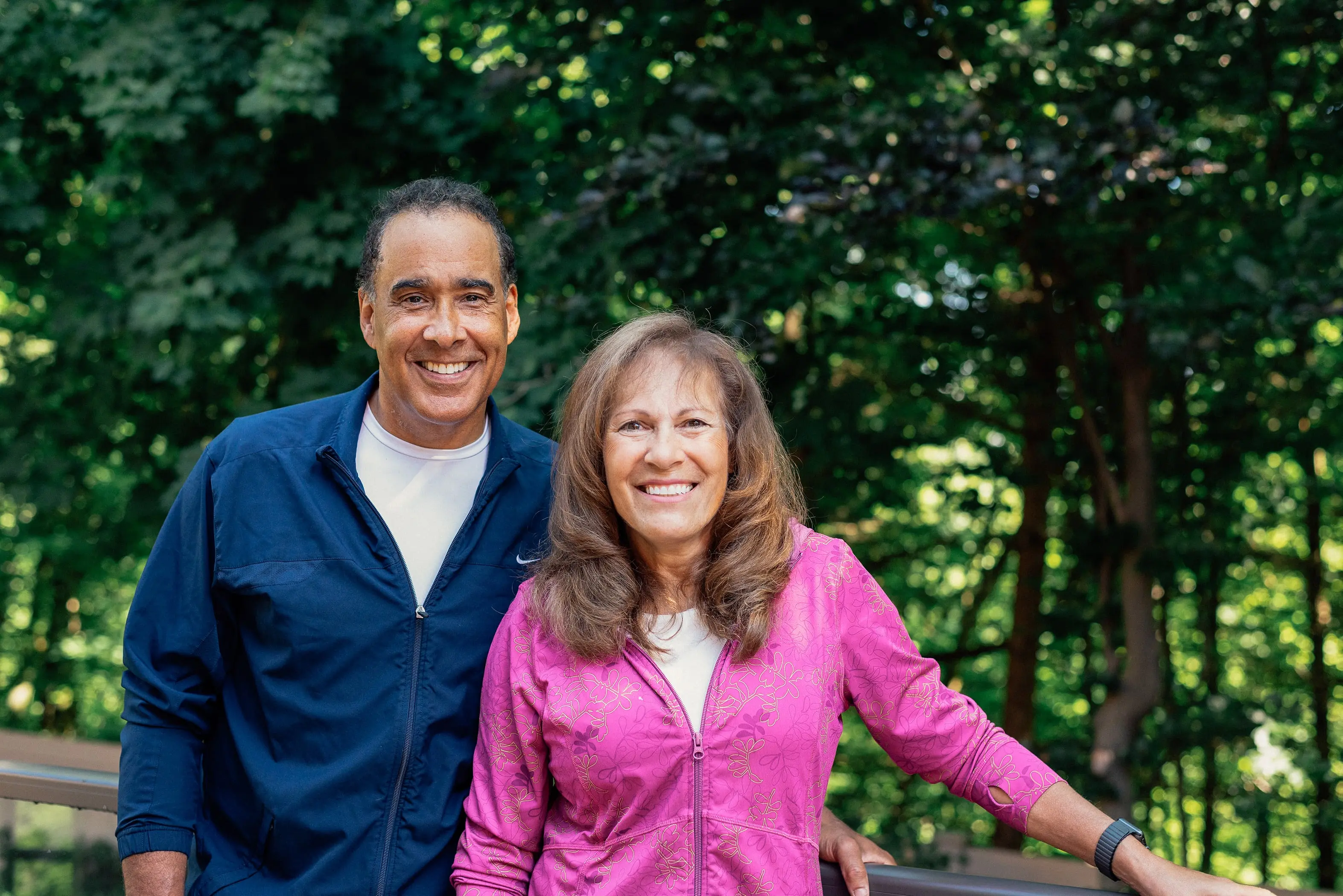 Hal Johnson and Joanne McLeod (Photograph by Brianna Roye)