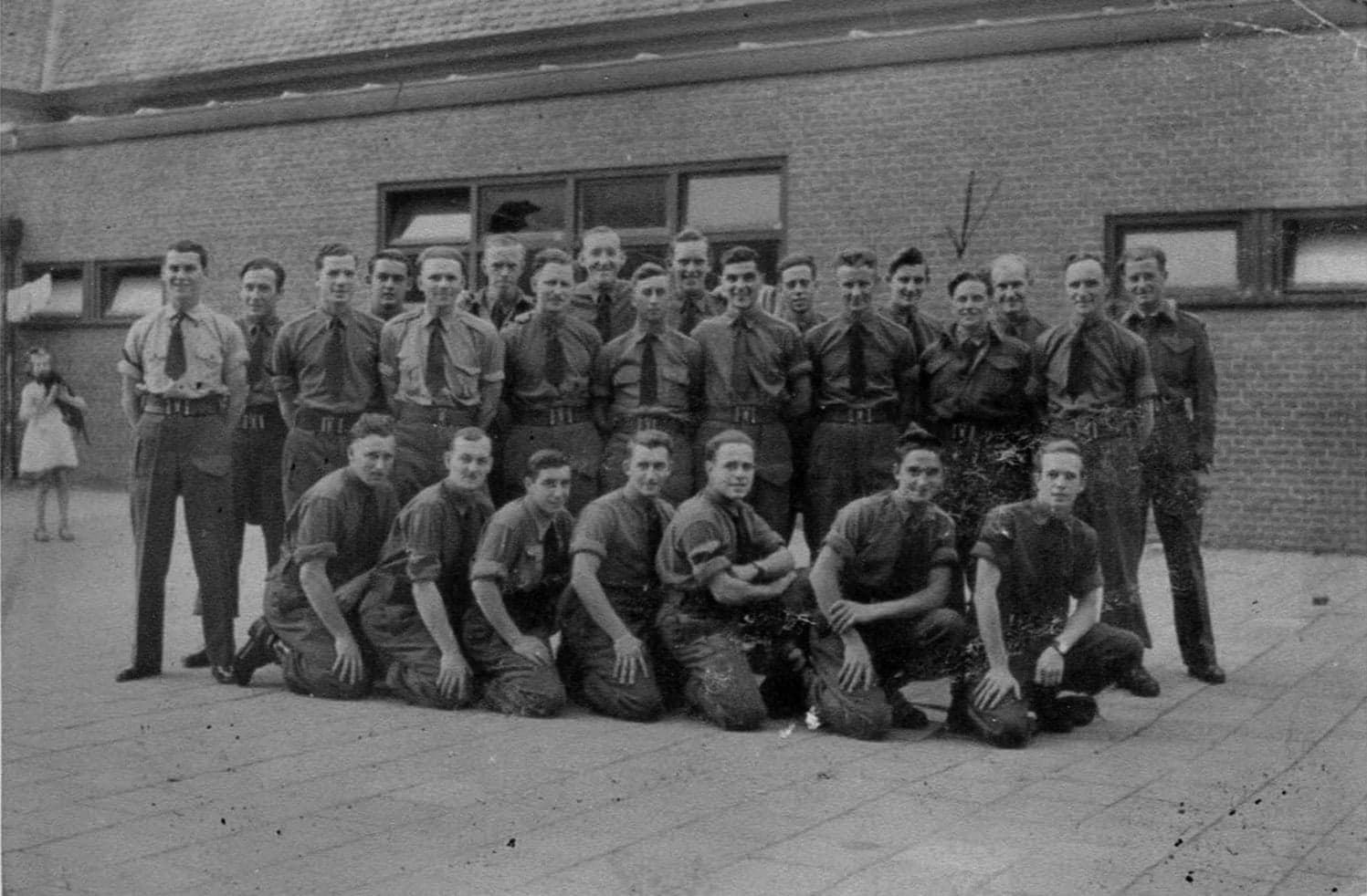 Uncle Pat during his time with the Queen’s Own Rifles during WWII. (Courtesy of Irene Martin)
