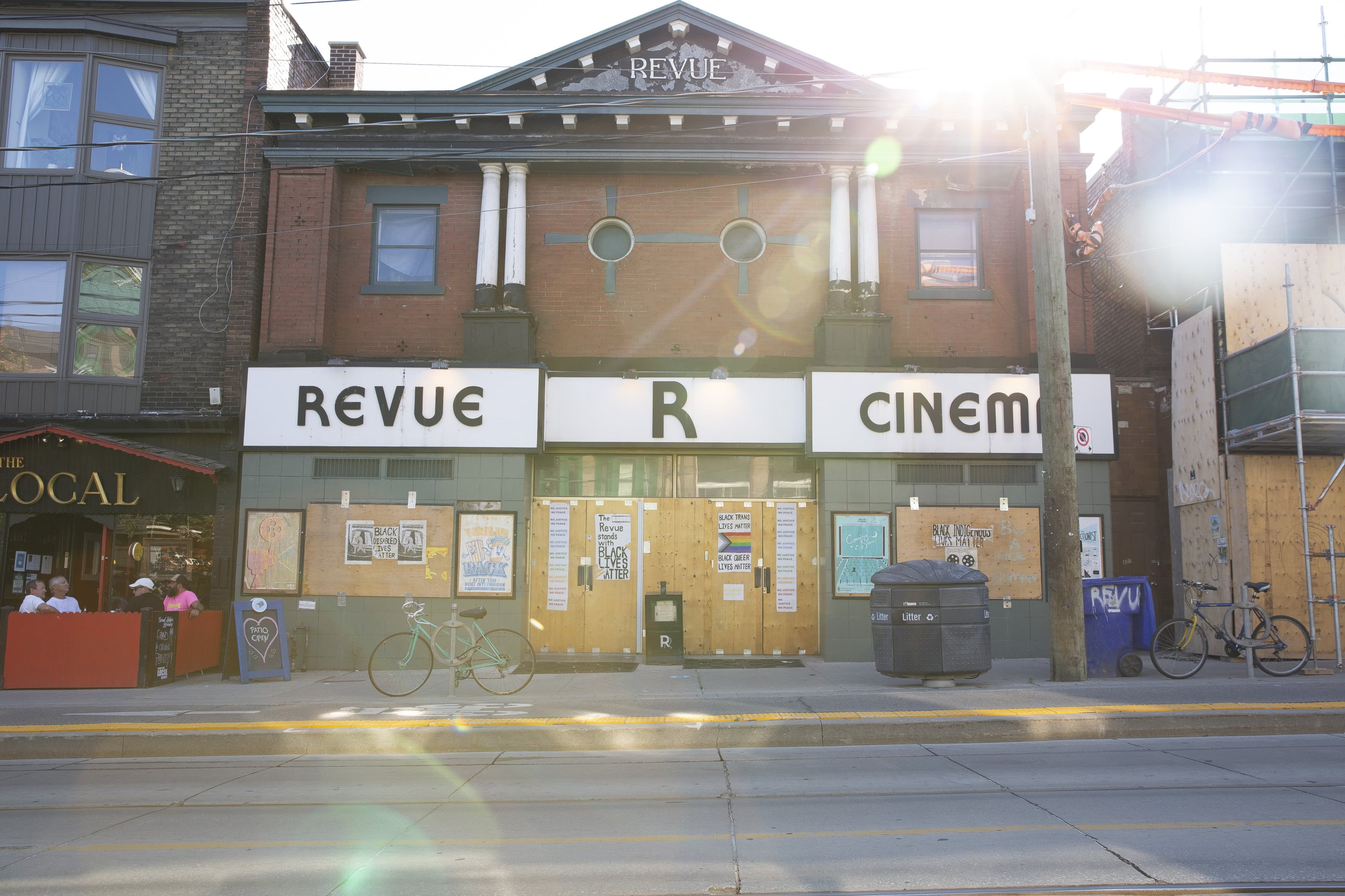 A Roncesvalles Ave business. (Photograph by Gillian Mapp)