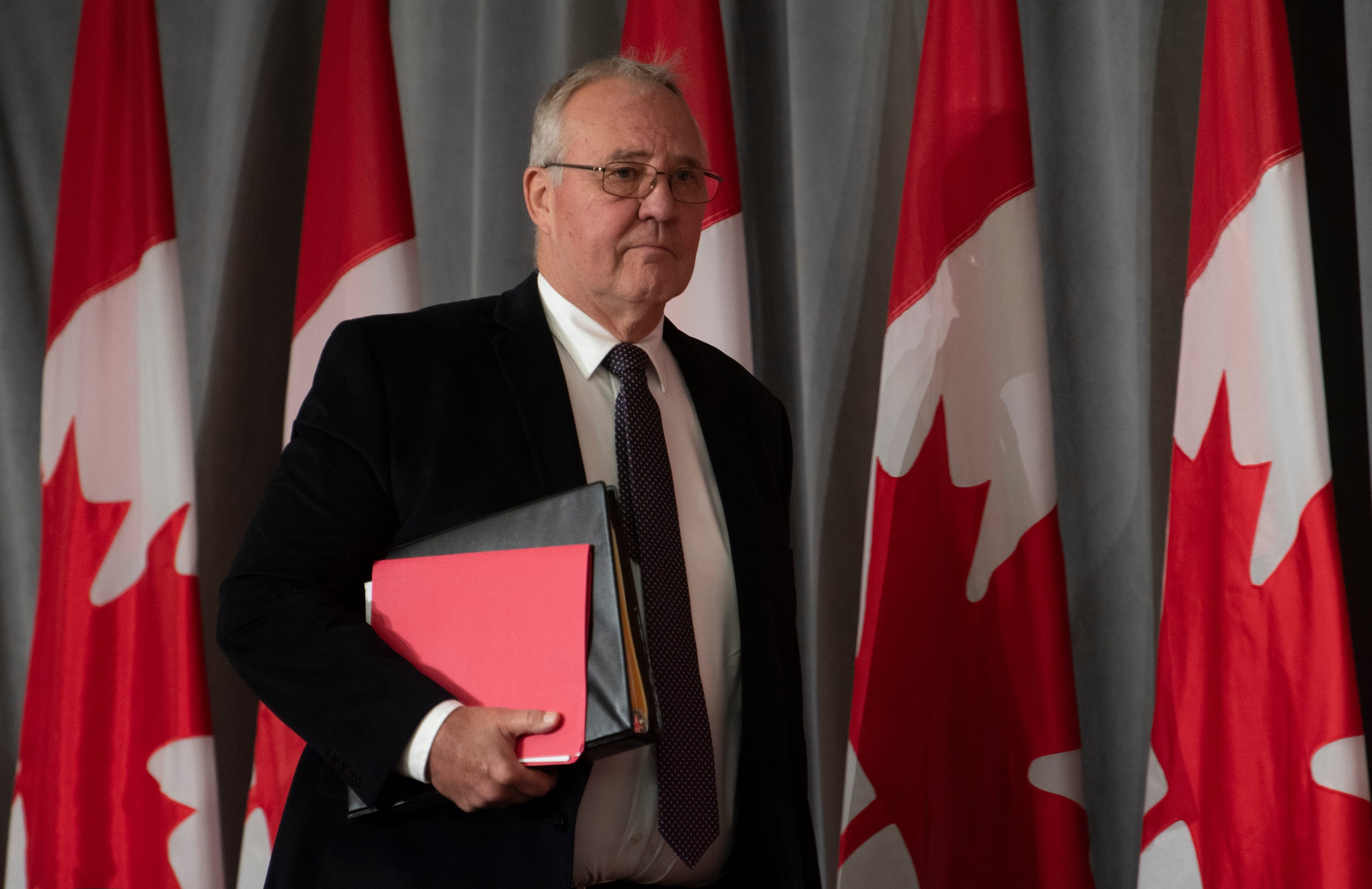 Blair arrives at a news conference on June 9, 2020 in Ottawa (CP/Adrian Wyld)