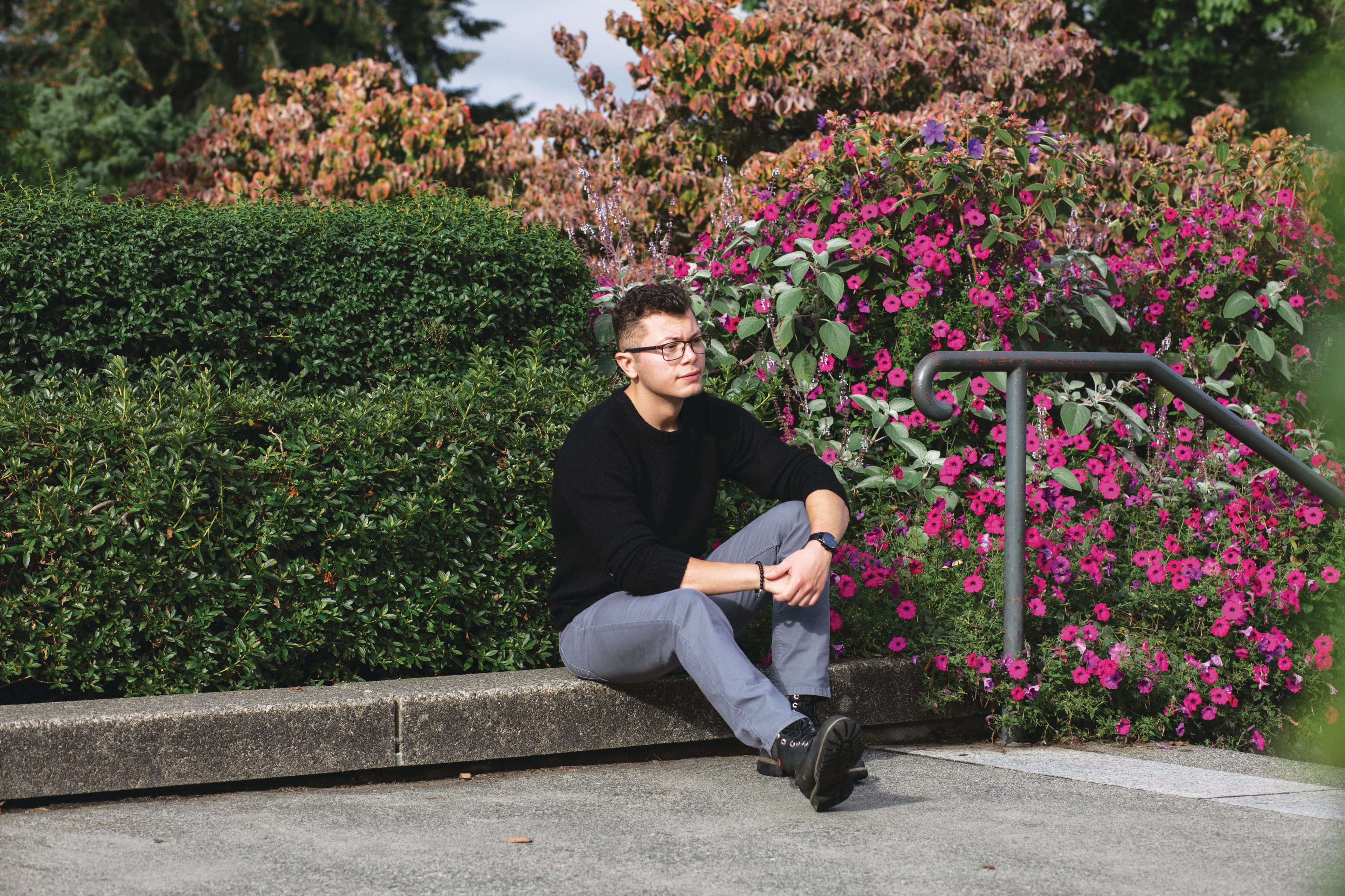The tuition waiver opened the door for Ap to achieve success in an honours program at UBC (Photograph by Jackie Dives)