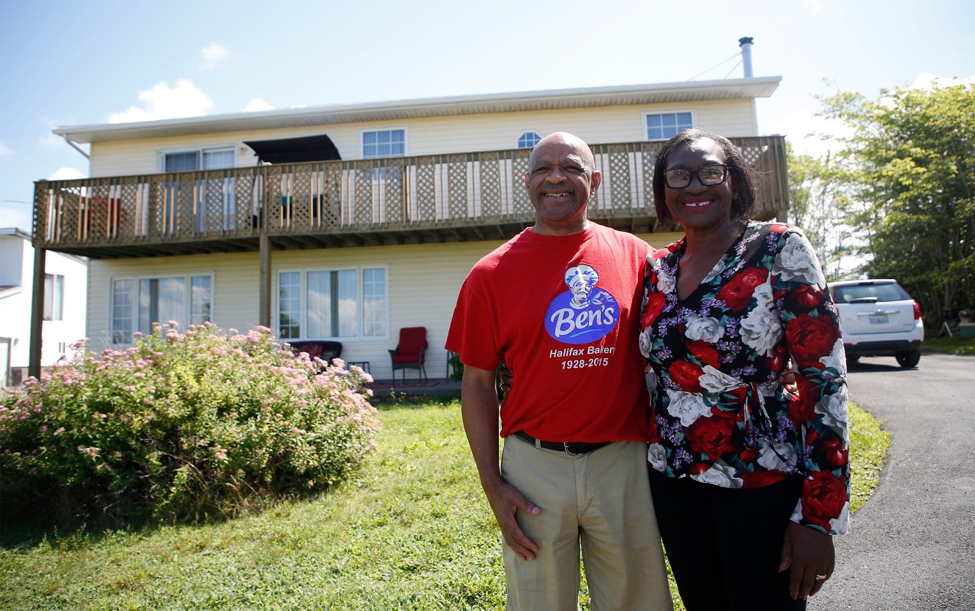 Downey, and his wife, Chrissy, were granted the title to their land 18 years after building a home (Tim Krochak/CP)