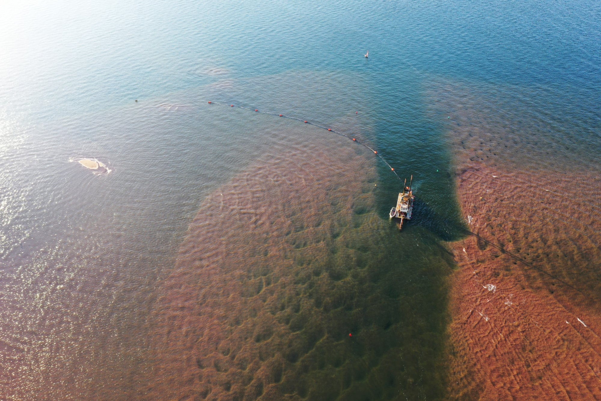 The treacherous Darnley channel, between Malpeque Bay and a nearby wharf, is a worry for fishers who need to navigate it during lobster season (James Harper)