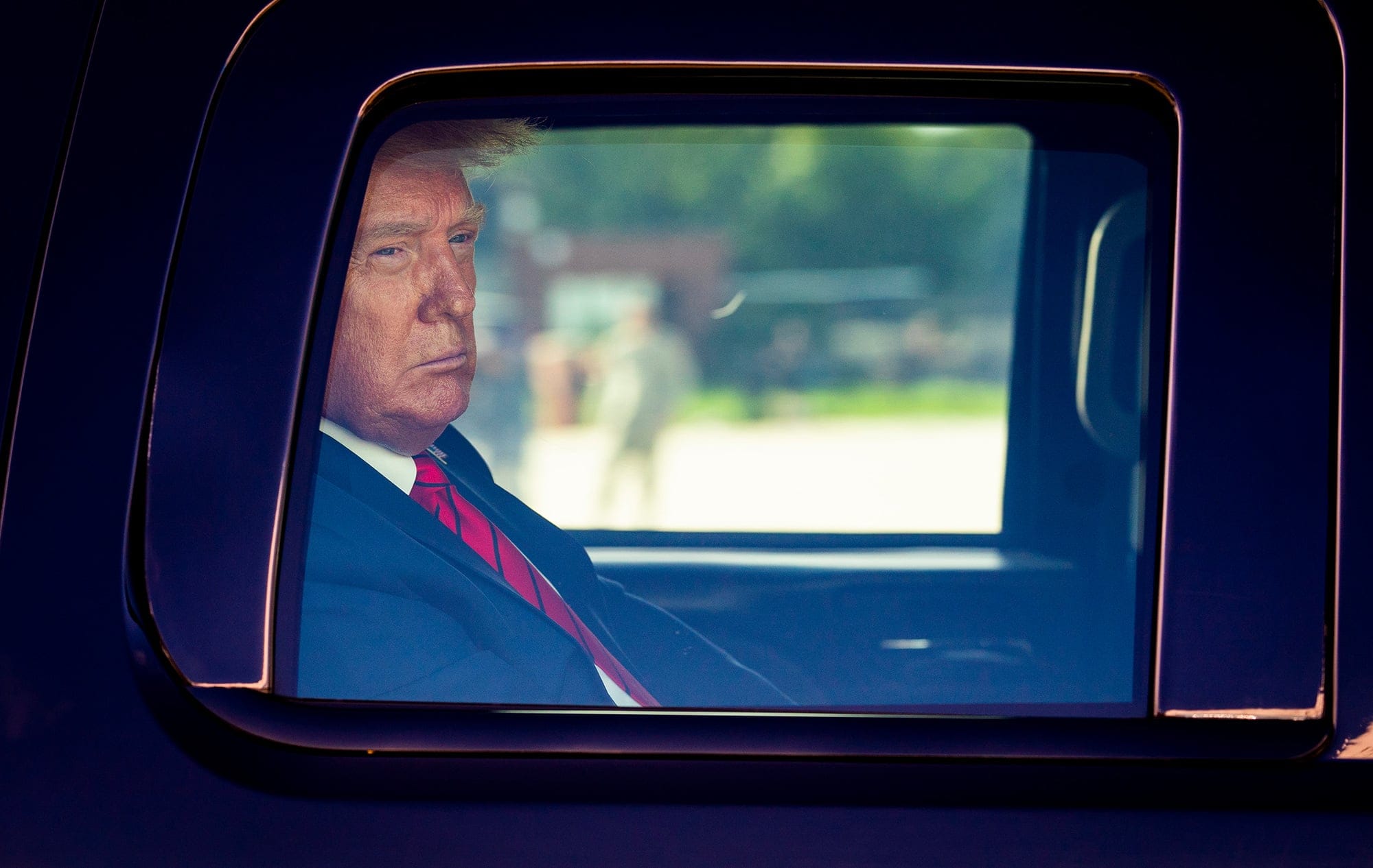 If Trump can limit his Electoral College losses in the fall election, he can still eke out a win (Doug Mills/The New York Times/Redux)