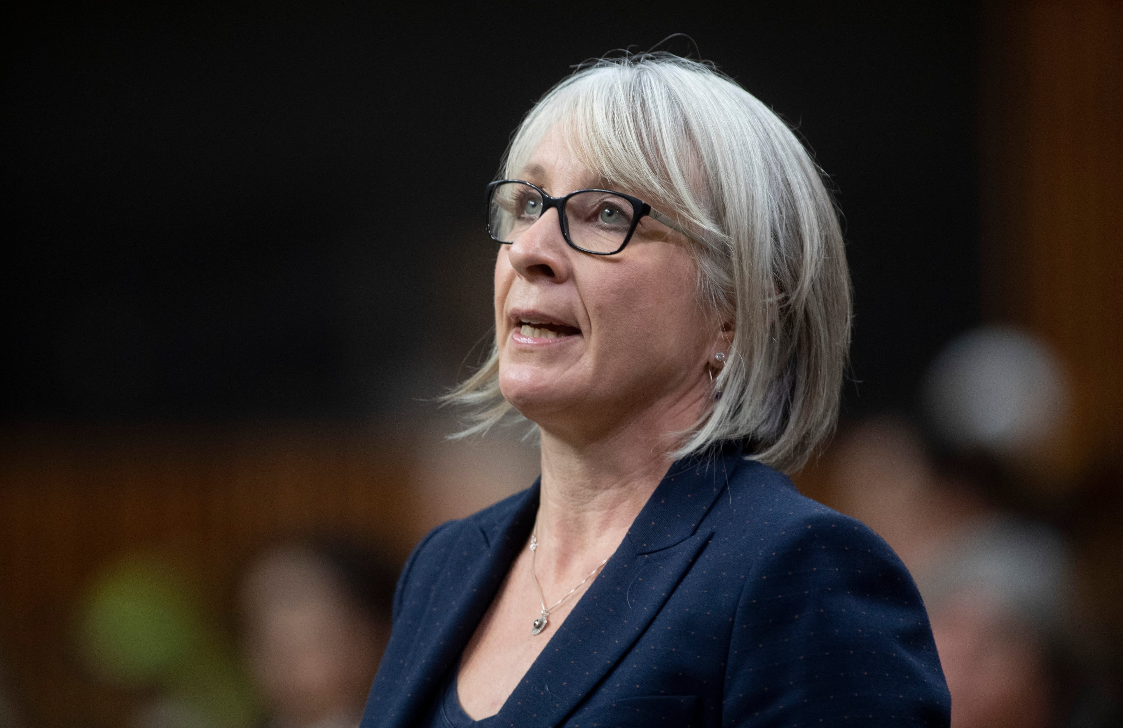 Minister of Health Patty Hajdu responds to a question during Question Period in the House of Commons, Thursday, October 22, 2020 in Ottawa. (Adrian Wyld/CP)