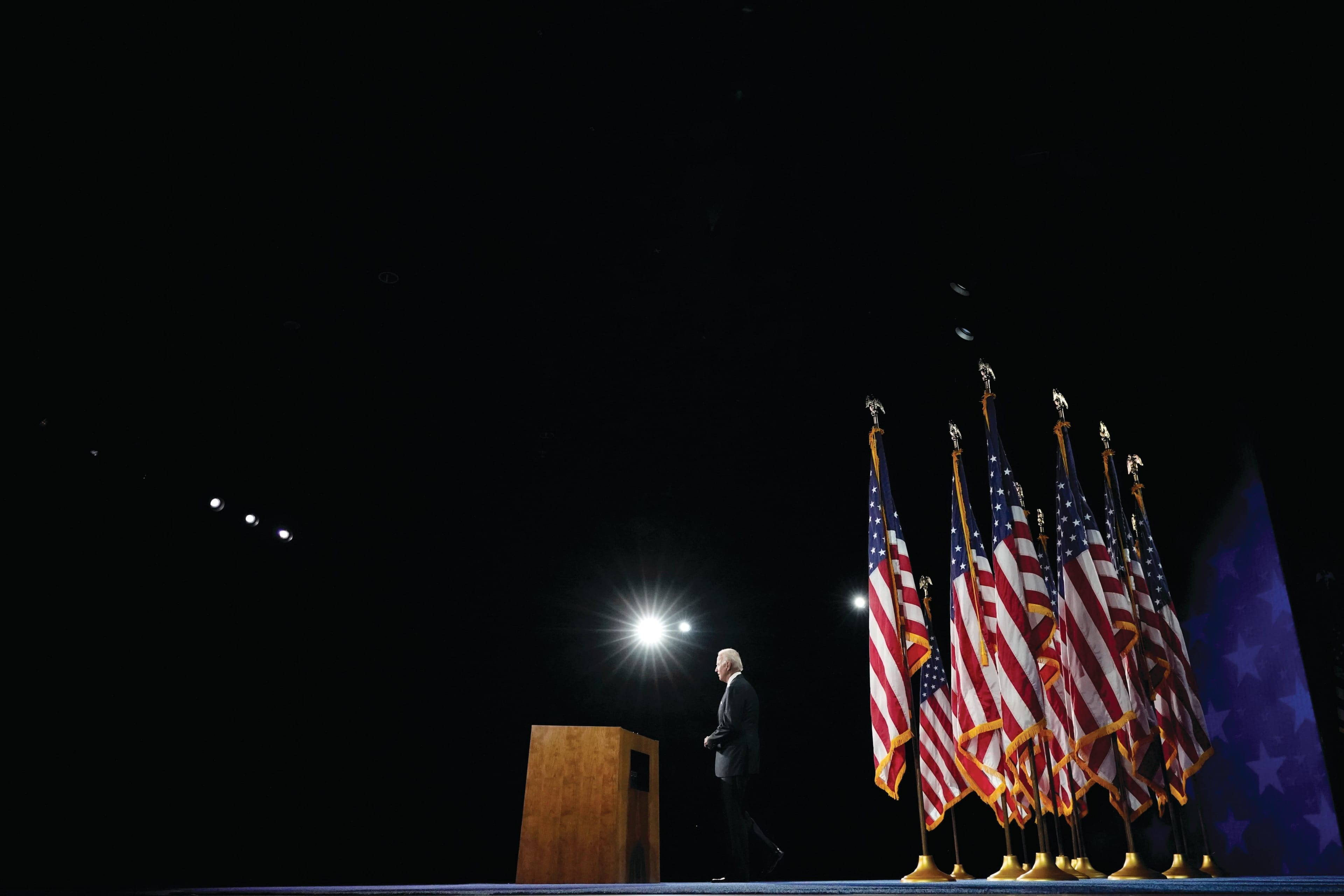 At 77, Biden’s fitness to govern will likely be doubted throughout his presidency if he wins (Andrew Harnik/AP/CP)