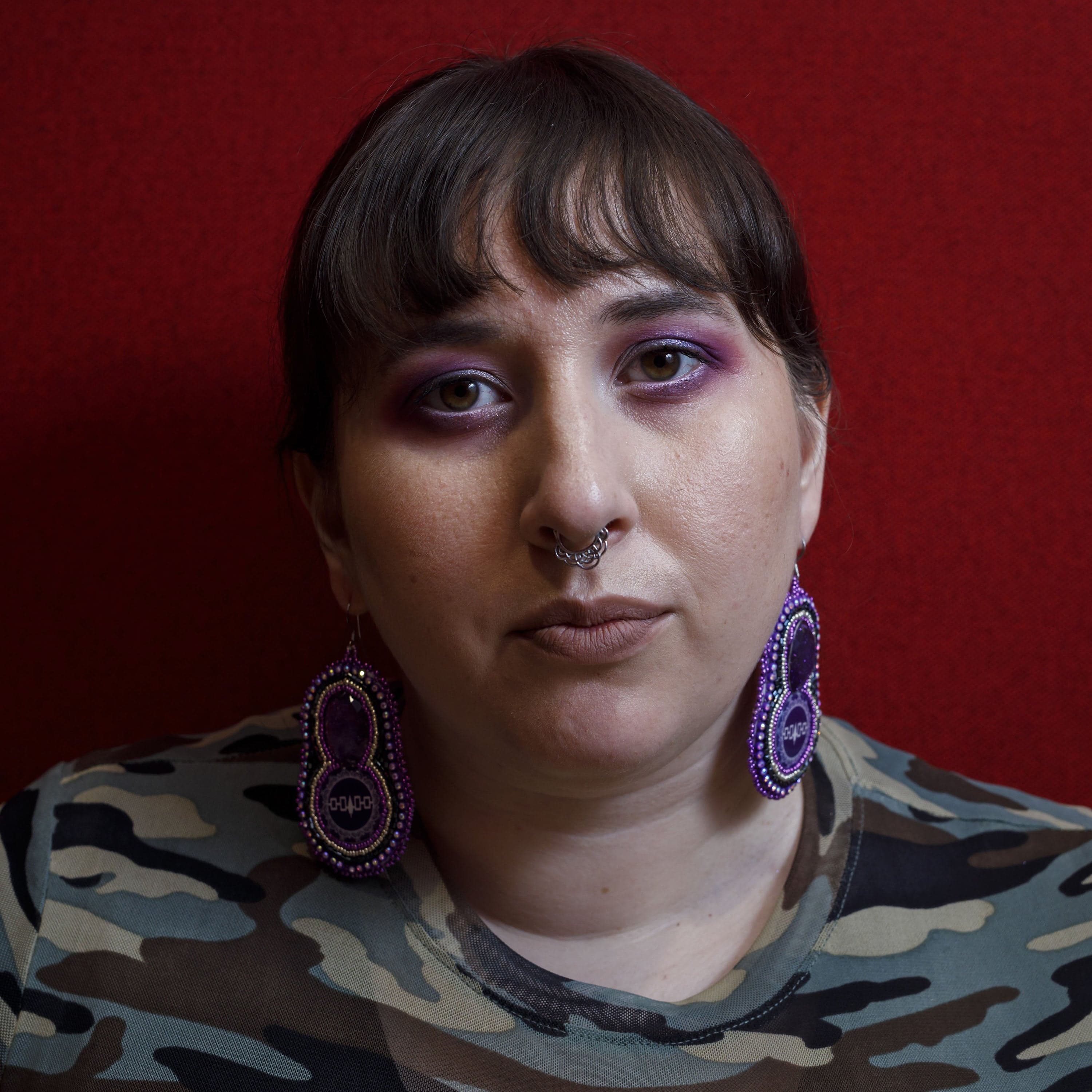 Haudenosaunee author Alicia Elliott poses for a portrait at the offices of Penguin Random House Canada, the publisher of her new book 'A Mind Spread Out on the Ground' in Toronto, Thursday, March 21, 2019. (Cole Burston/CP)