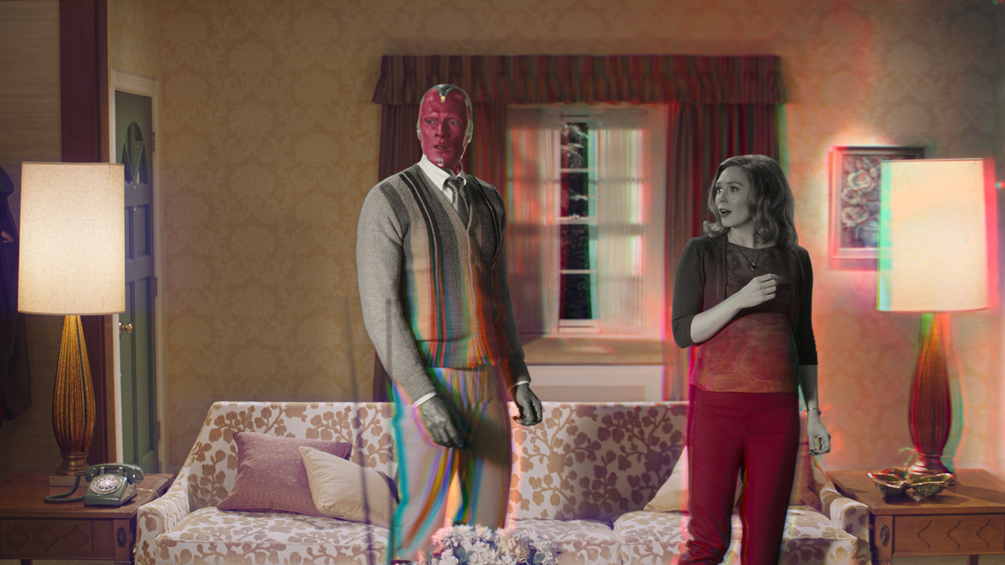 A scene from WandaVision (Disney)