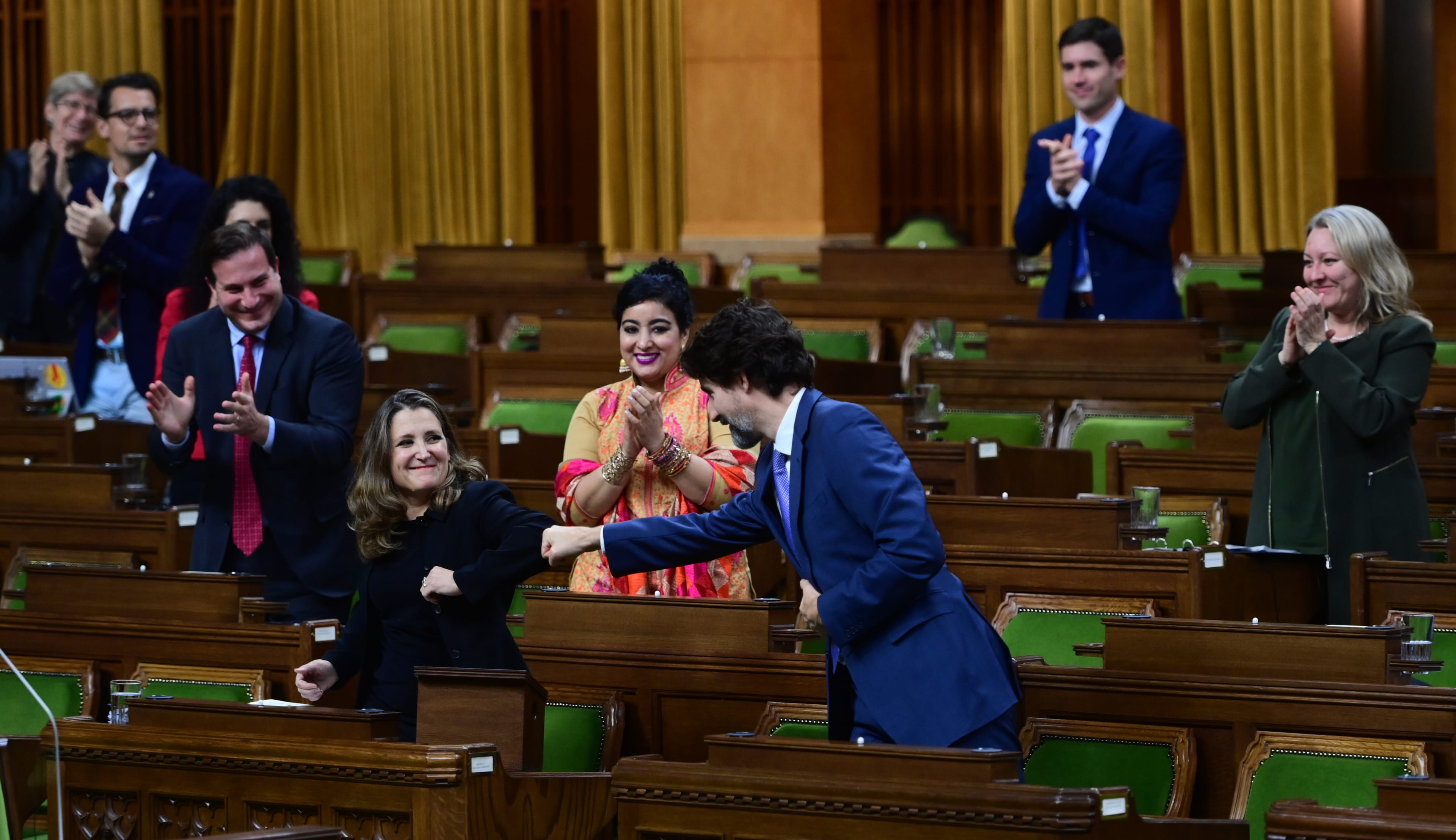 Minister of Finance Chrystia Freeland delivers the 2020 fiscal update in the House of Commons on Nov. 30, 2020 (CP/Sean Kilpatrick)