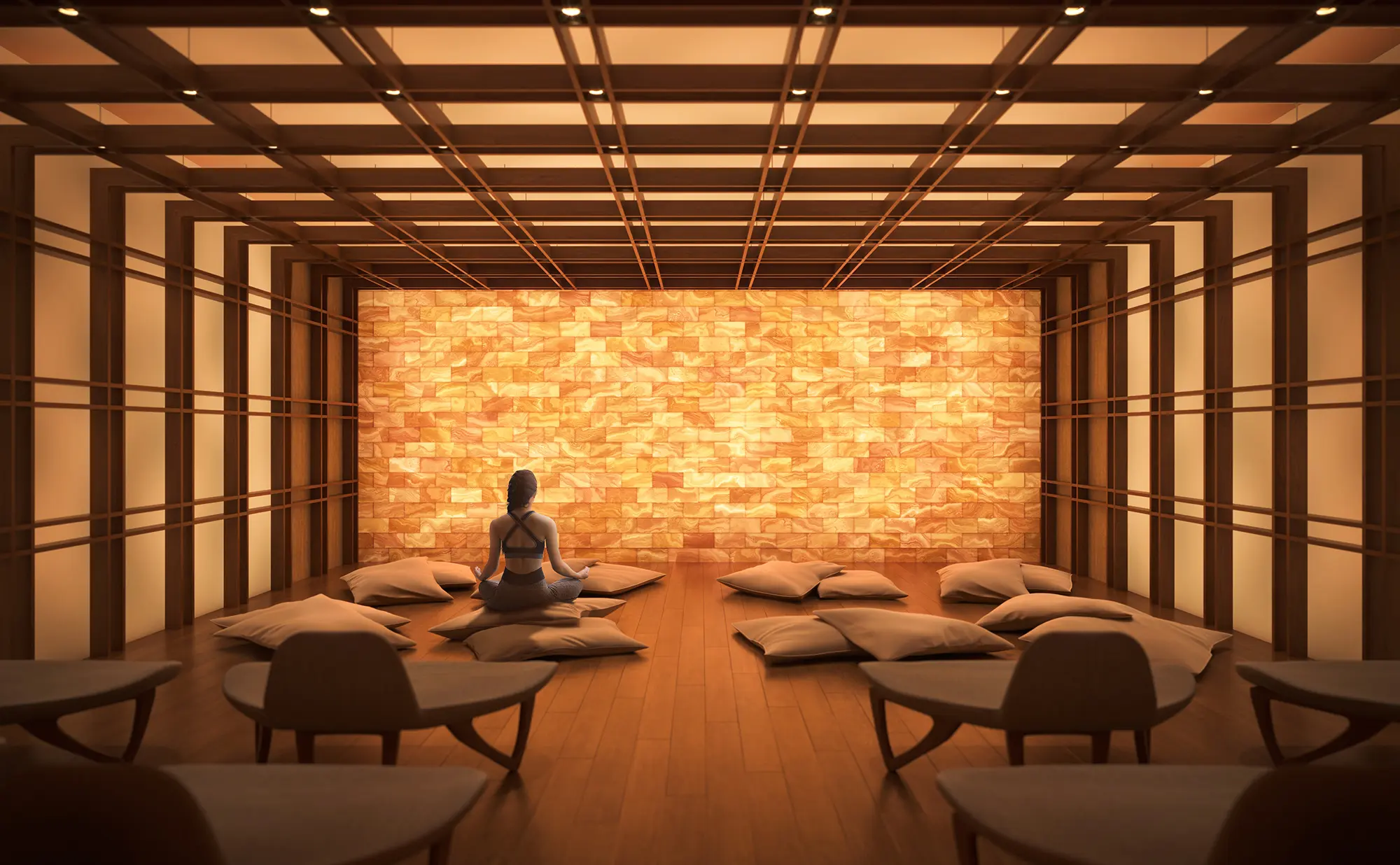 The Saint's salt meditation room (Courtesy of Minto)