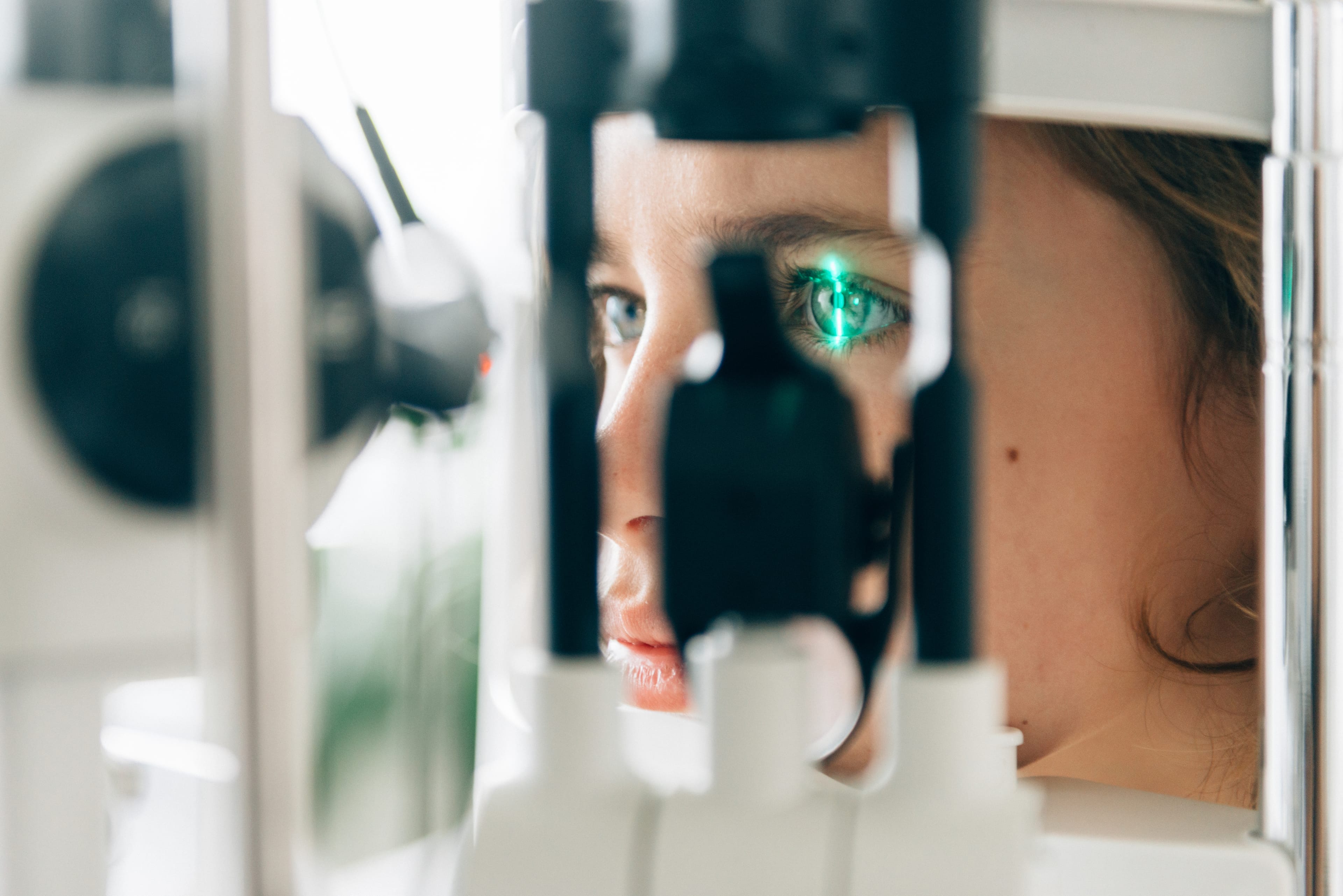 Full check-ups will still require a visit to an optometrist, but online services are jockeying to provide standard vision tests (iStock)