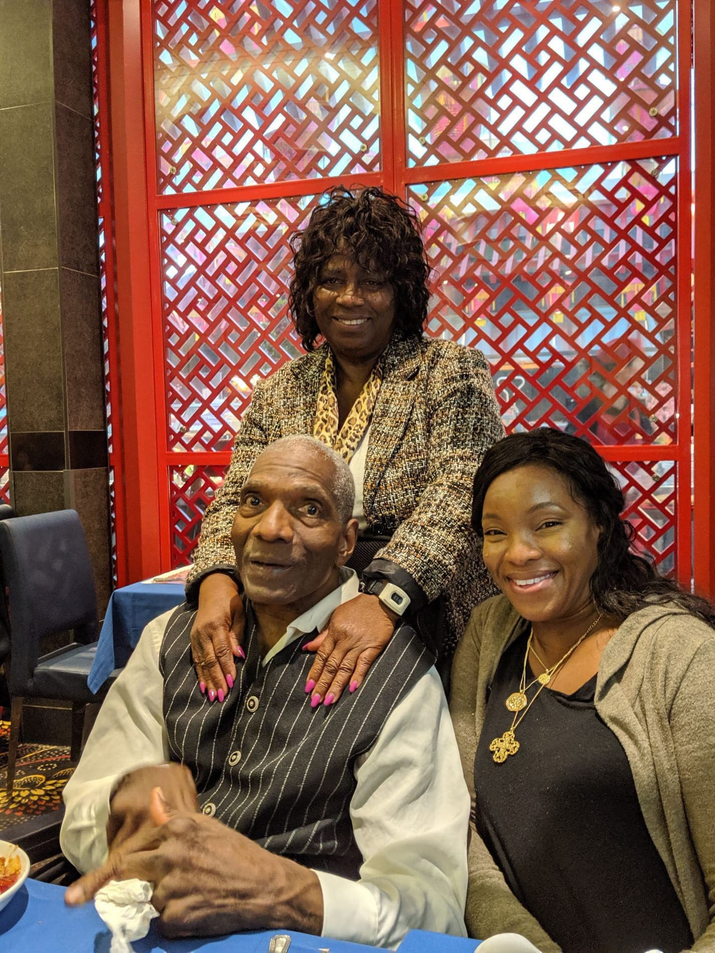 Christine Tappin and her mother took her father out of Orchard Villa for the evening to celebrate what would be his last birthday, on October 8, 2019.