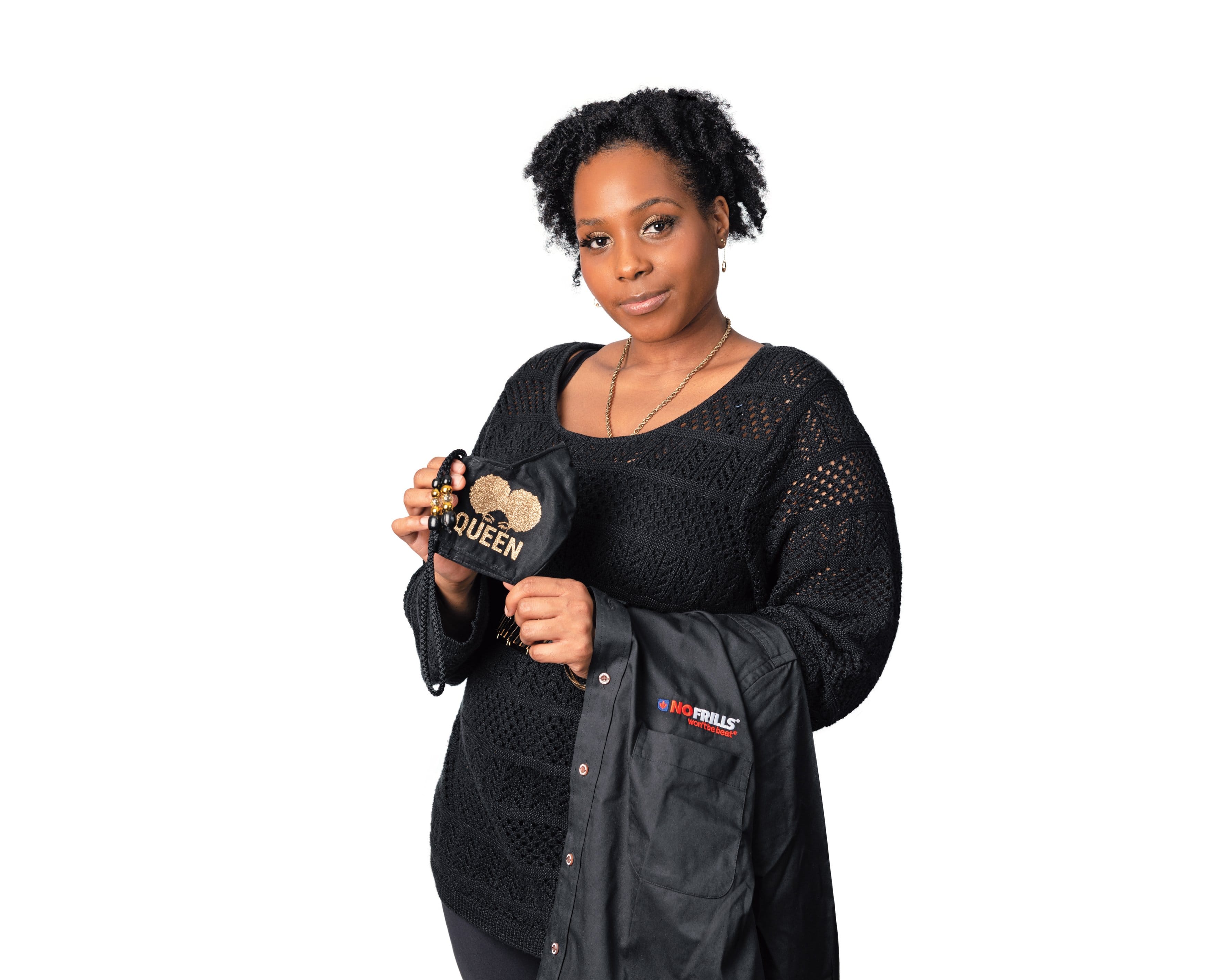 Kallisha Hoyes. This portrait was taken in accordance with public health recommendations, taking all necessary steps to protect participants from COVID-19. (Photograph by Lucy Lu)