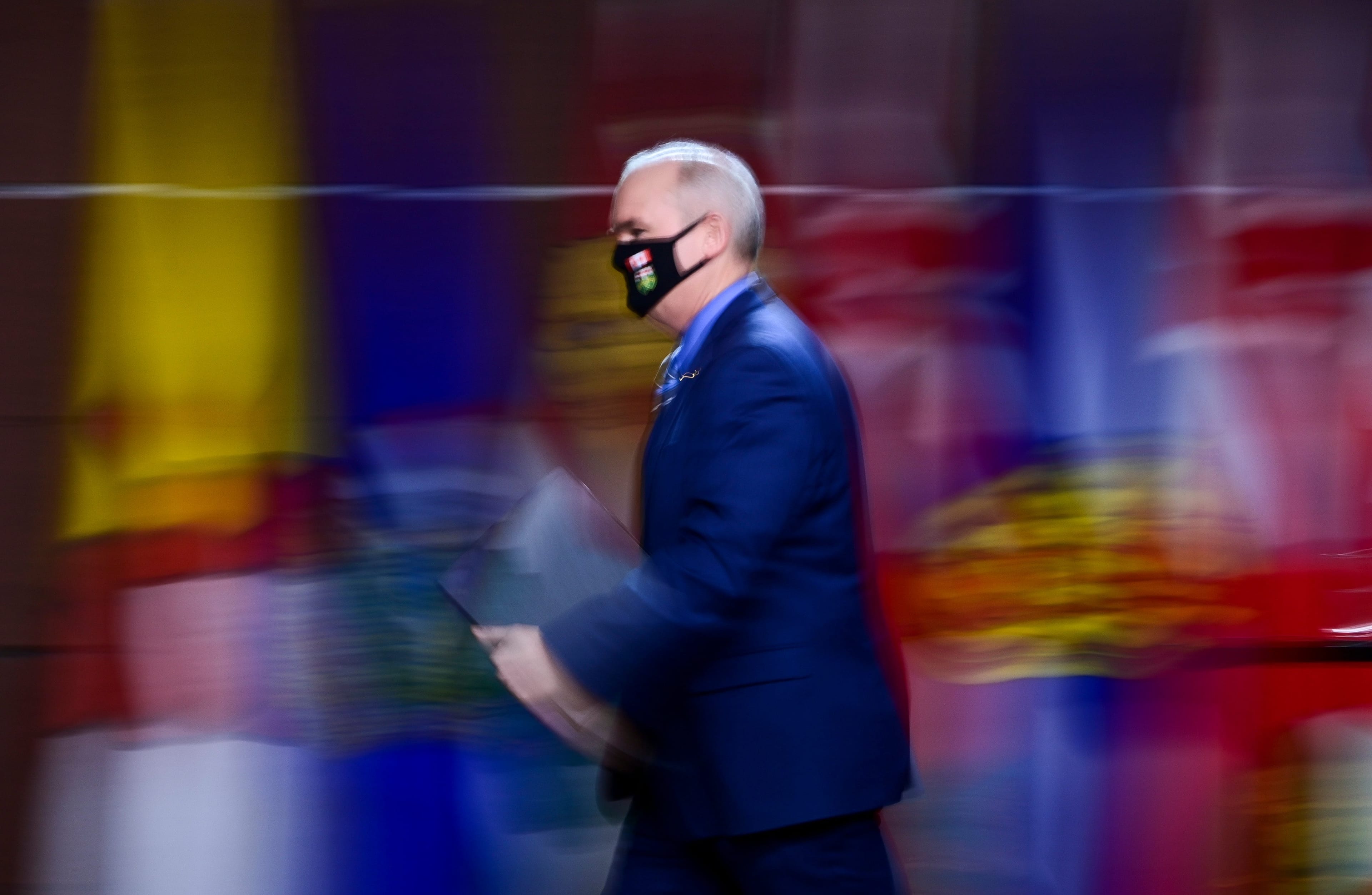 O'Toole holds a press conference on Parliament Hill on March 2, 2021 (CP/Sean Kilpatrick)