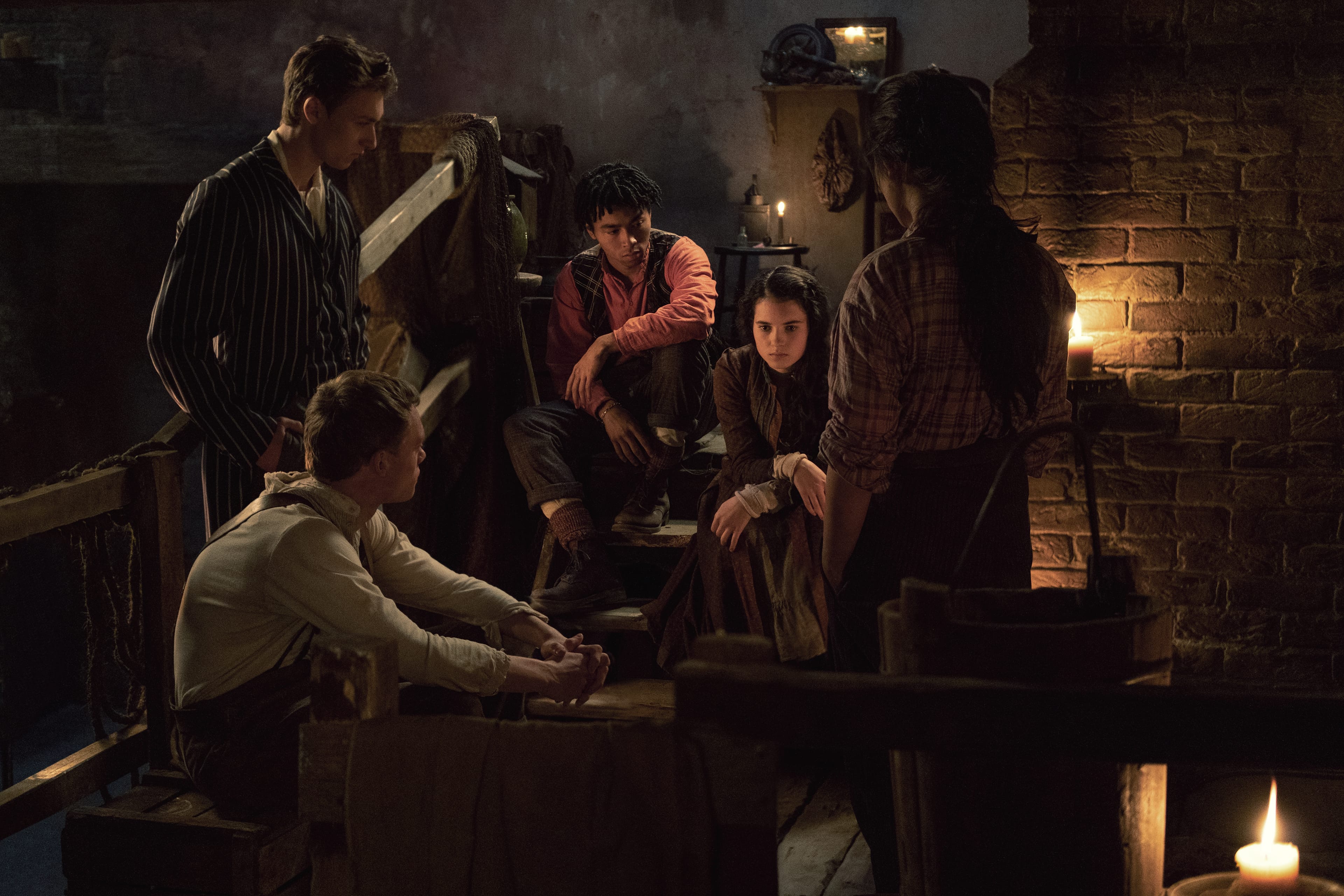 A scene from The Irregulars (Netflix)
