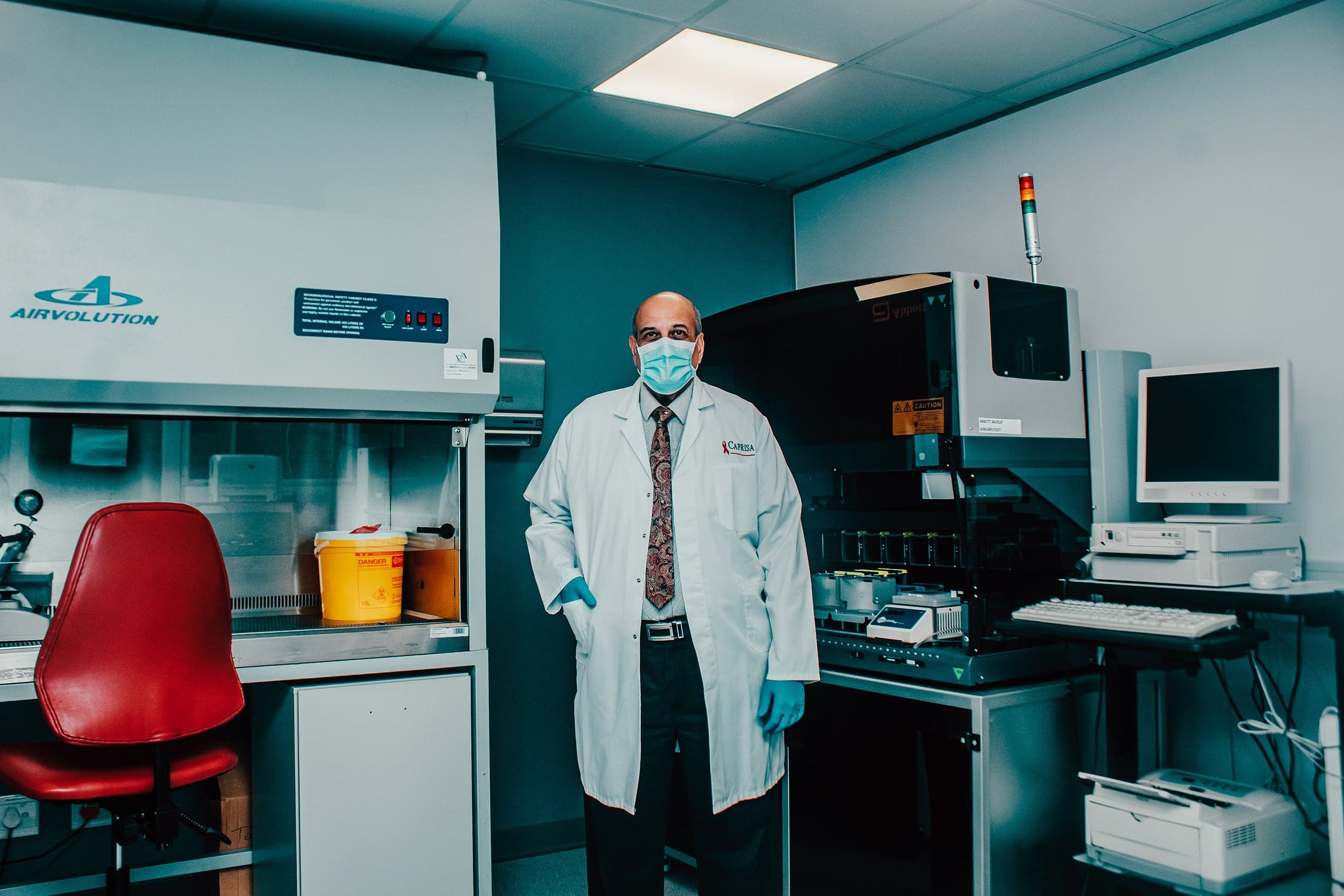 Abdool Karim is a renowned researcher who has been called South Africa’s Anthony Fauci (Photograph by Teddy Msomi)