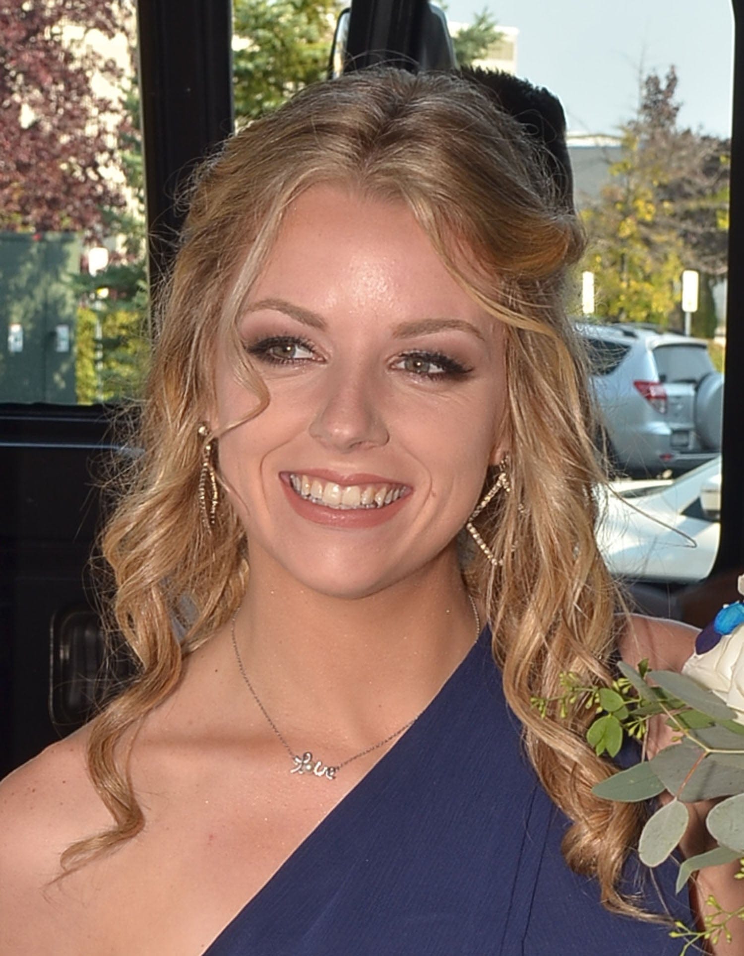 Darian Henderson-Bellman as a bridesmaid in 2019. (Courtesy of Flo Bellman and Paul Henderson)