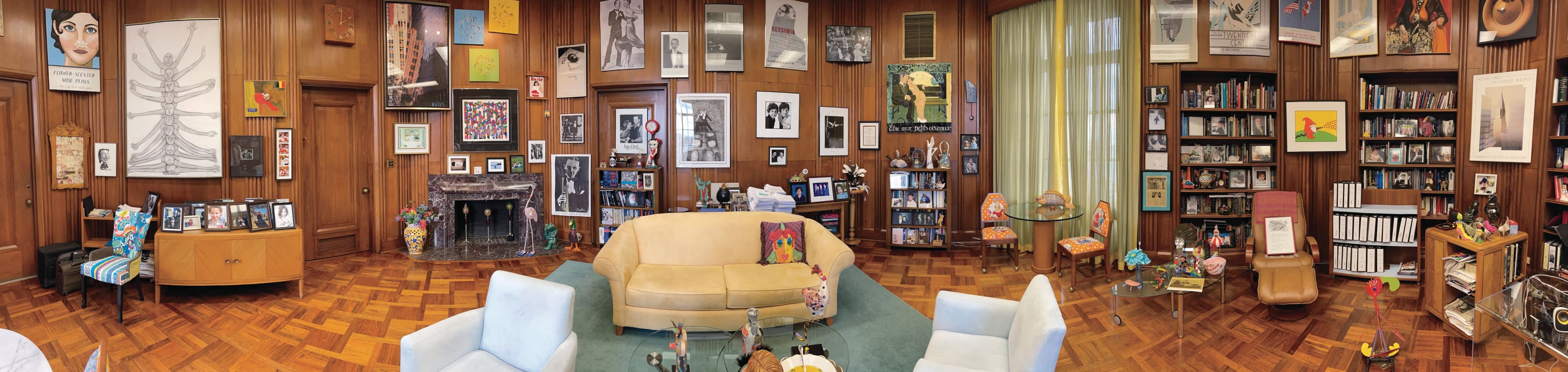 Justice Abella's SCC office (Courtesy of Jonathan Trottier/Supreme Court of Canada)