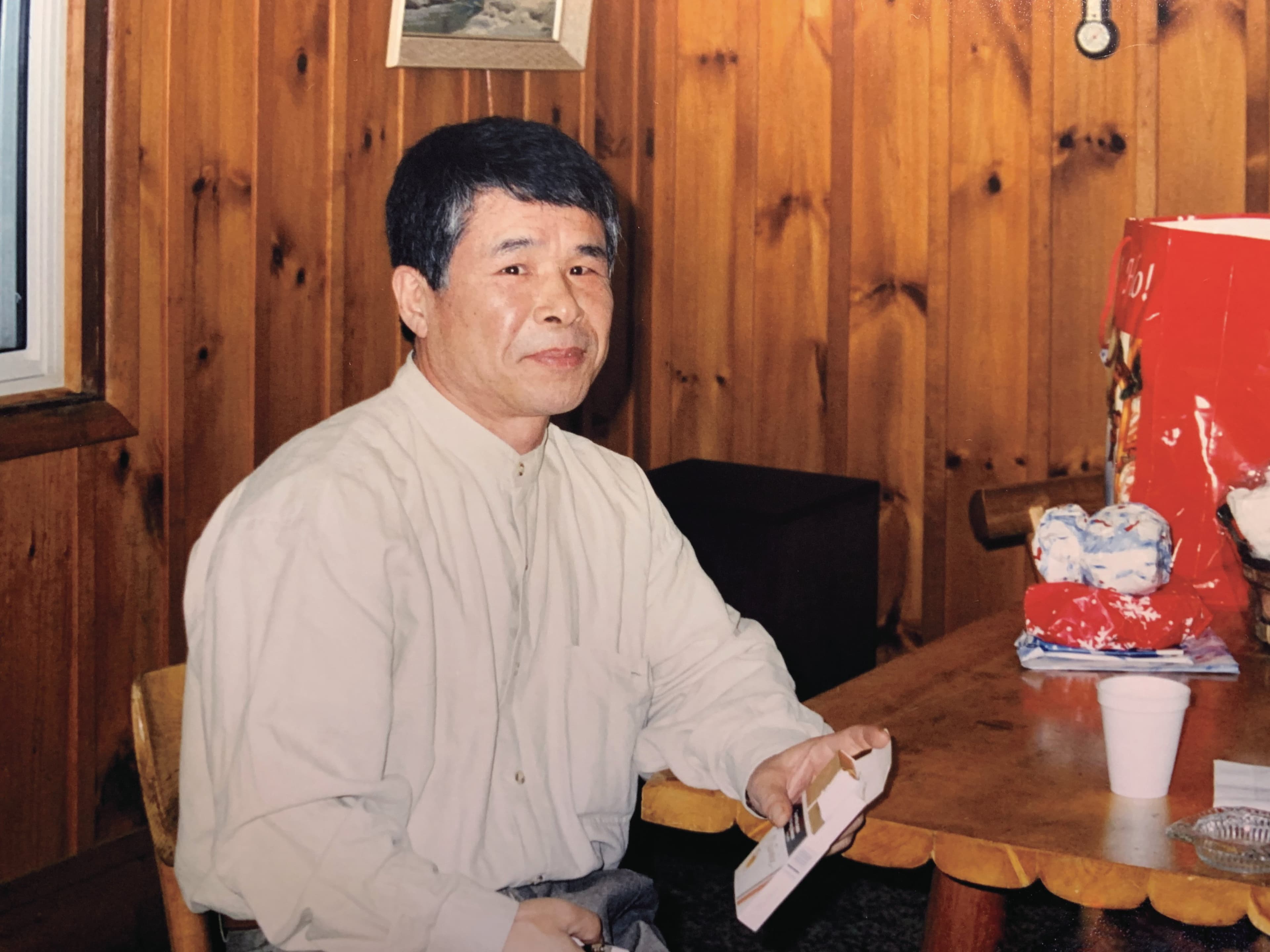 Lee at the Log Cabin in the '90s (Courtesy of Sung Hwan Lee)