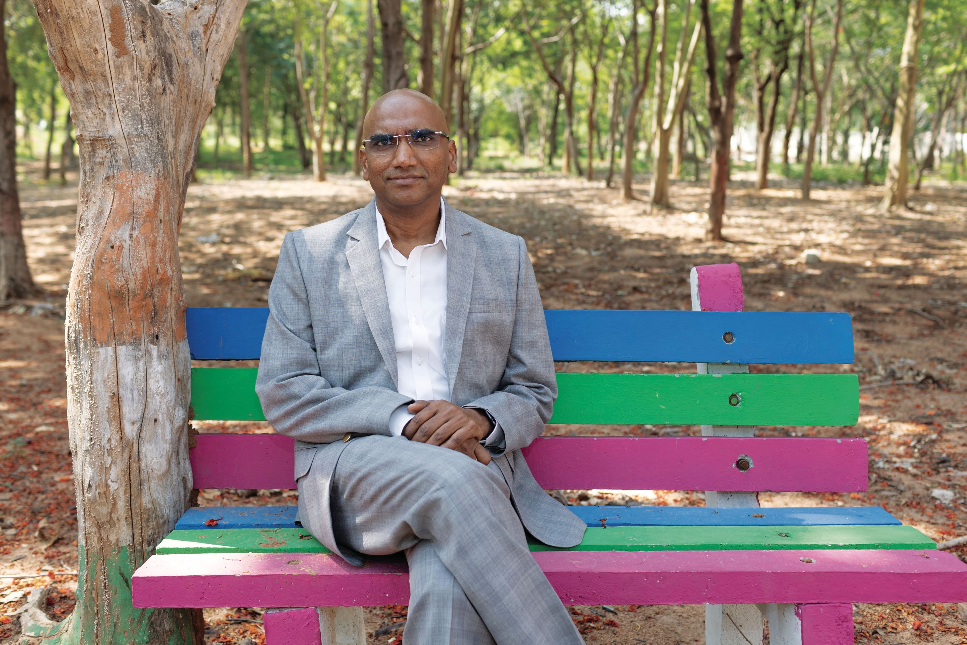 Dr. RS Praveen Kumar. (Photograph by Sanjay Borra)