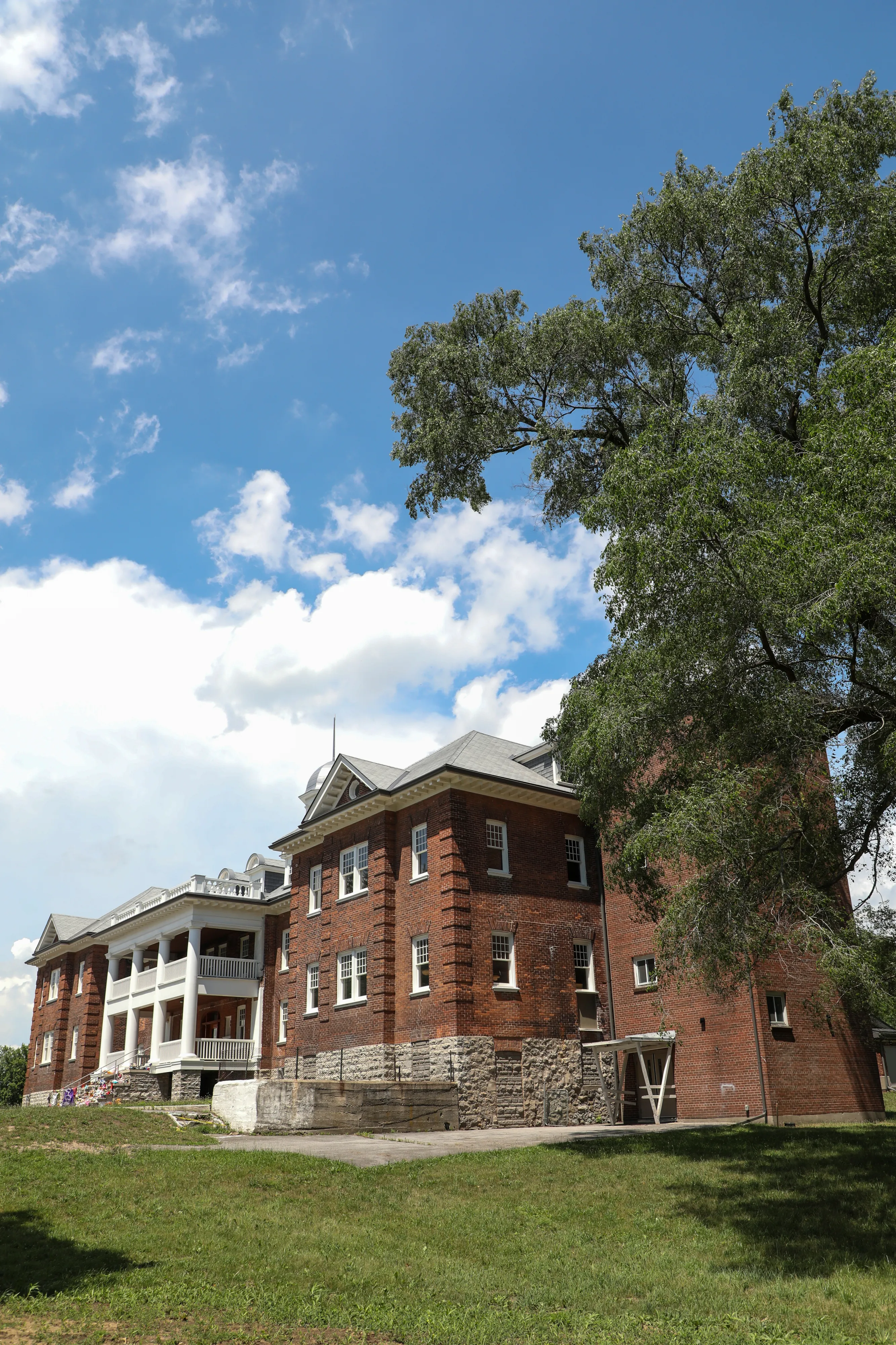 The Mohawk Institute Residential School, referred to by former students as ‘the Mush Hole’ (Photograph by Alex Jacobs-Blum)